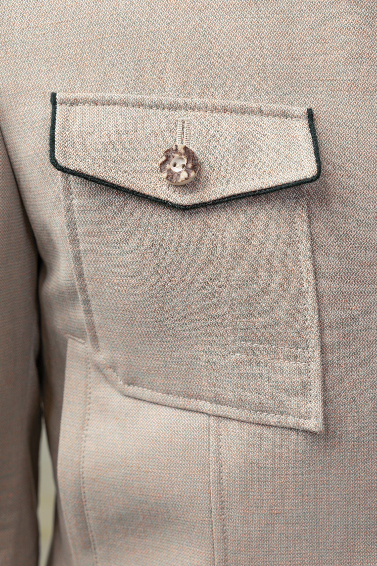 Jacket Adrian in Jägerleinen