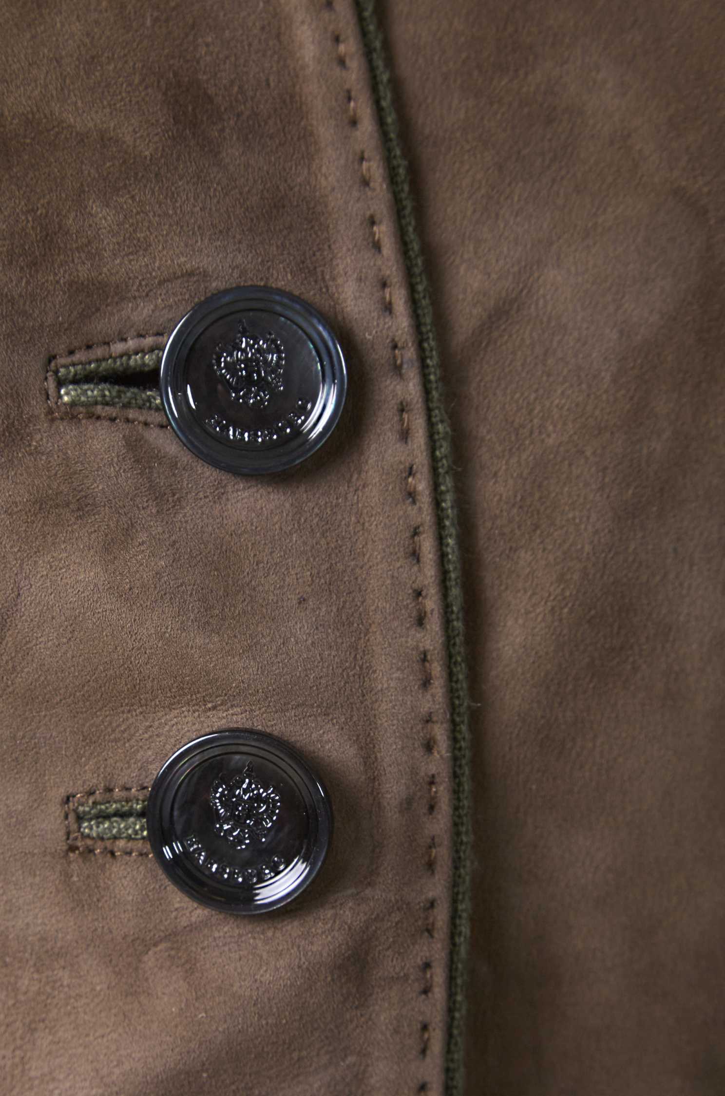 Gehrock Alma in Veloursleder