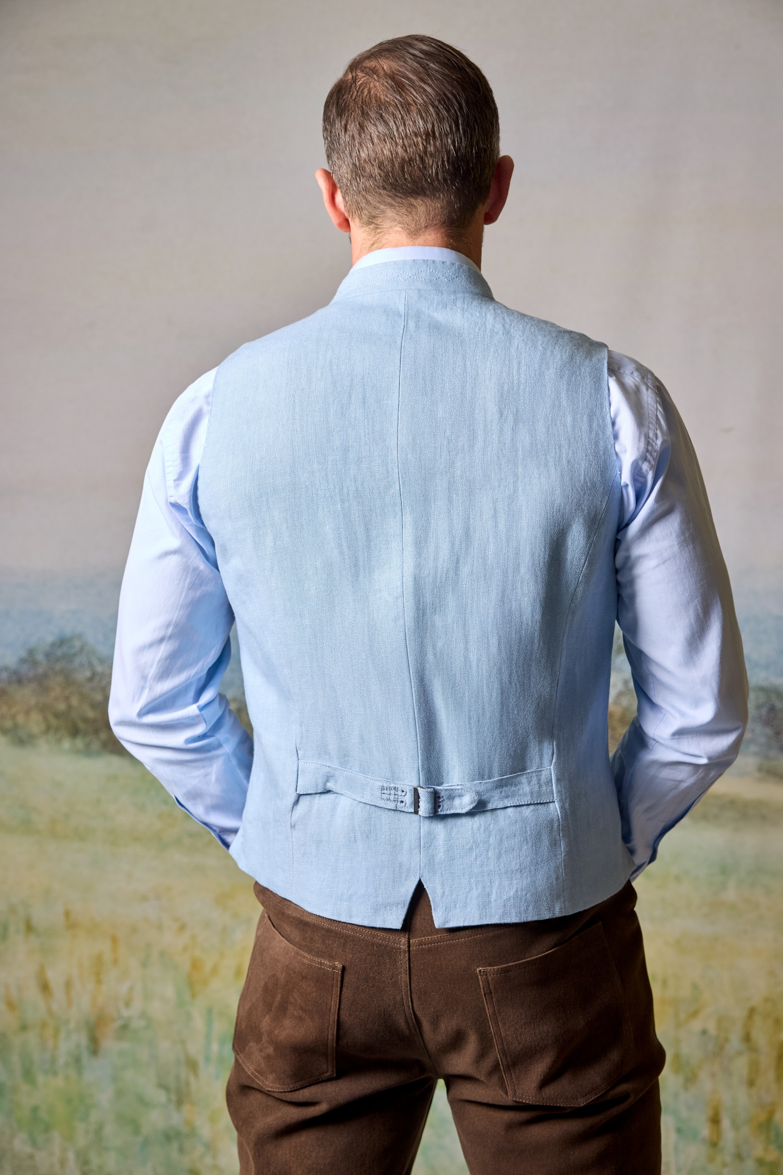 Linen gilet Friedrich