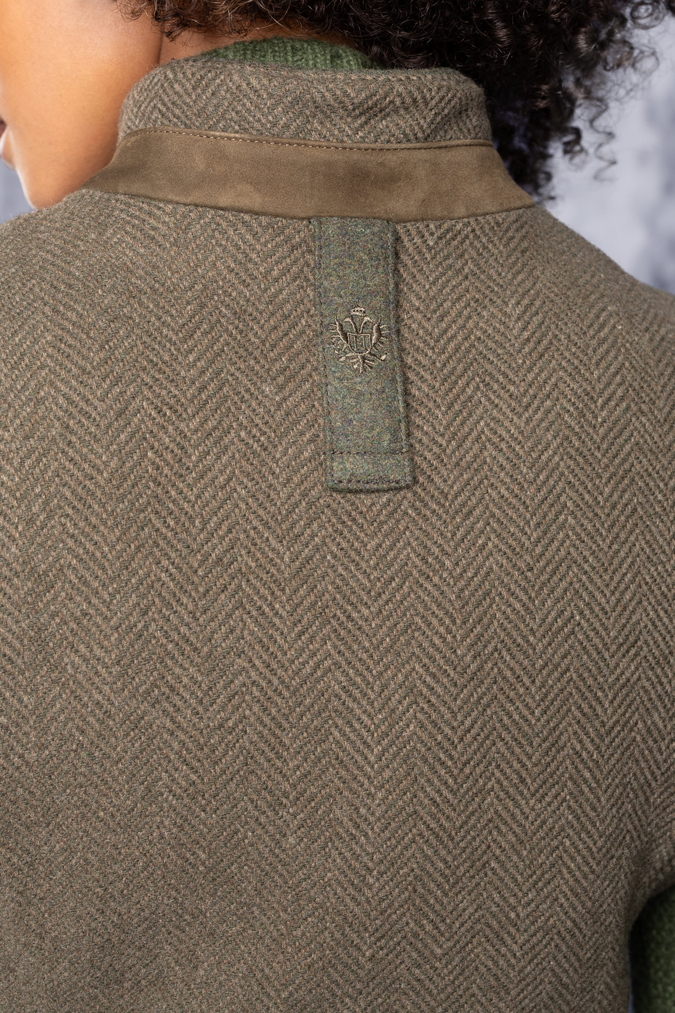 Gilet Falkenstein Fischgrat