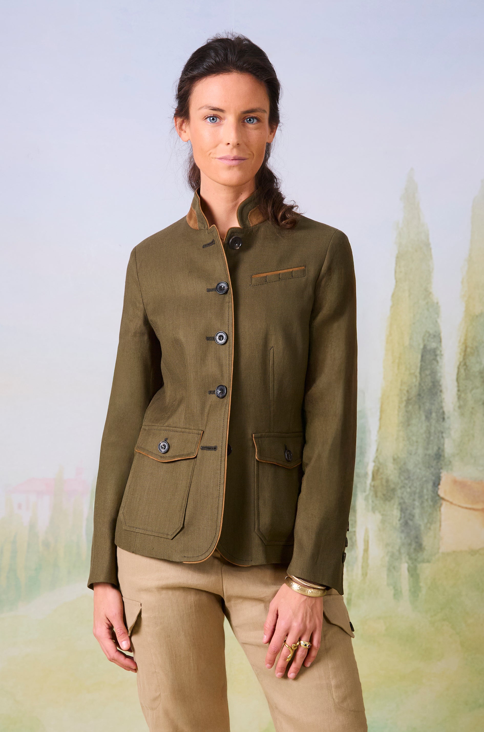 Jacket Aschach in Panama Fluid Stretch