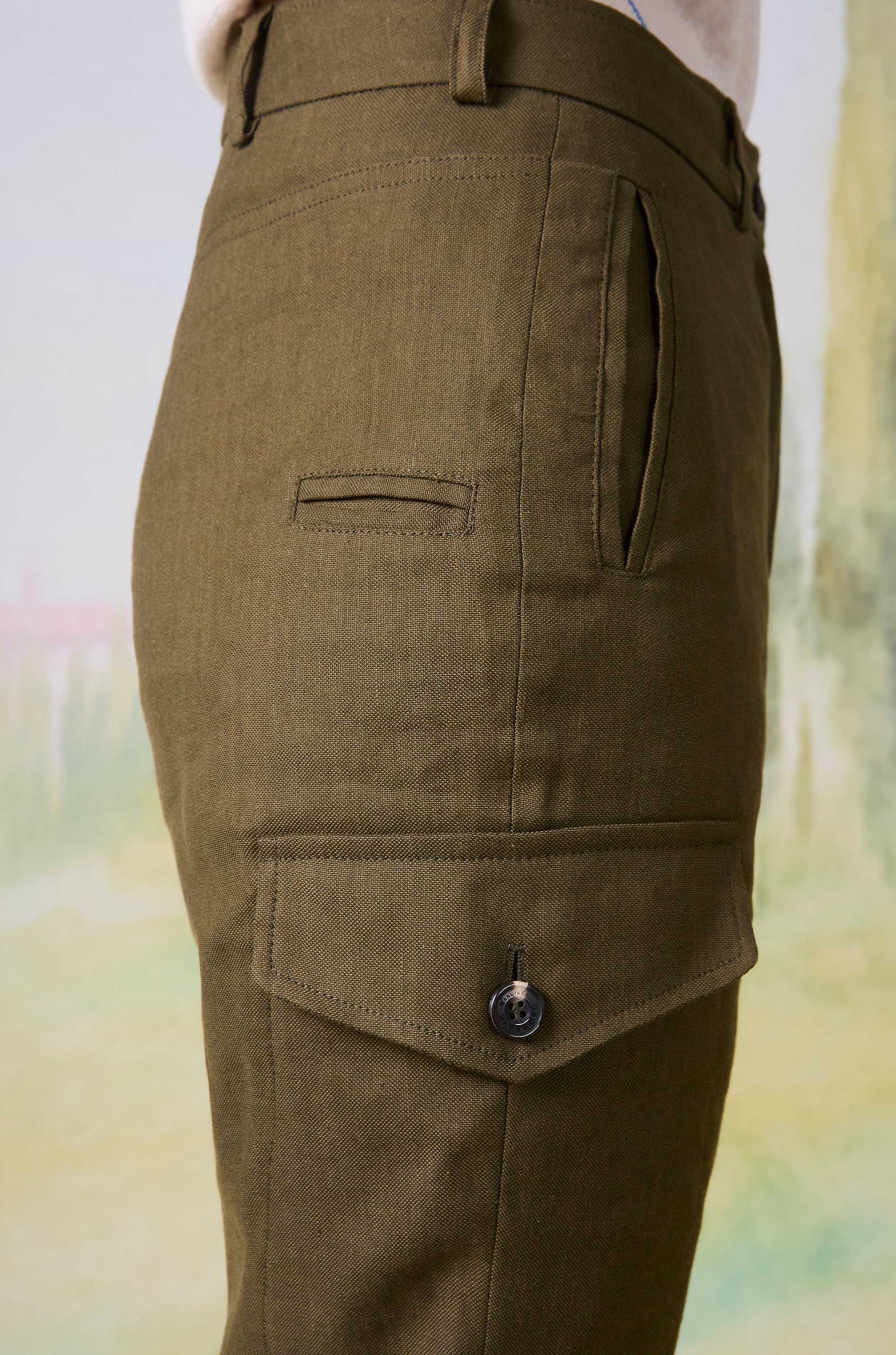 Trousers Spiegelsee in Panama Fluid Stretch