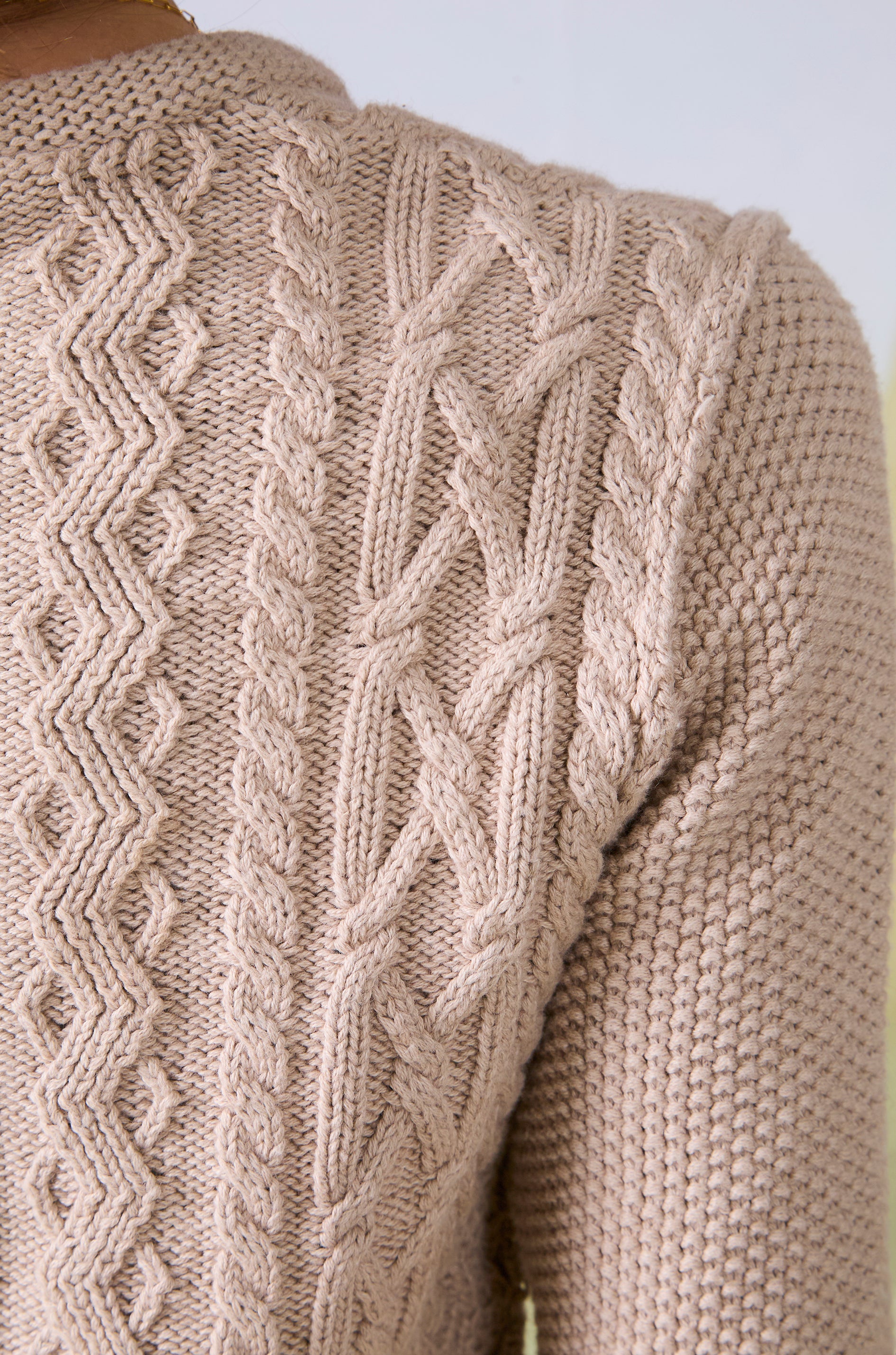 Cardigan Donna in Cotton- Cashmere Blend