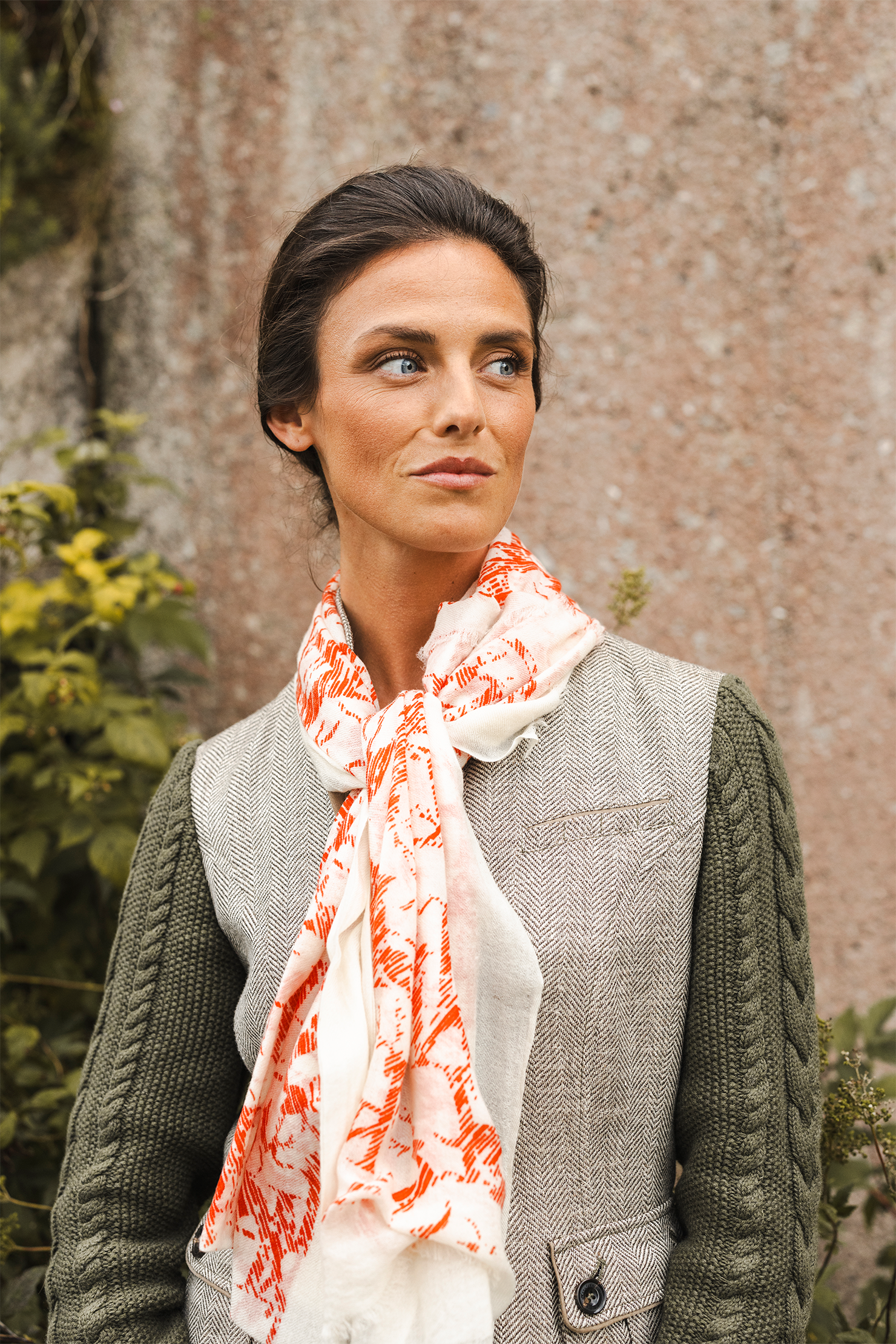 Schal Habsburg Hirsch