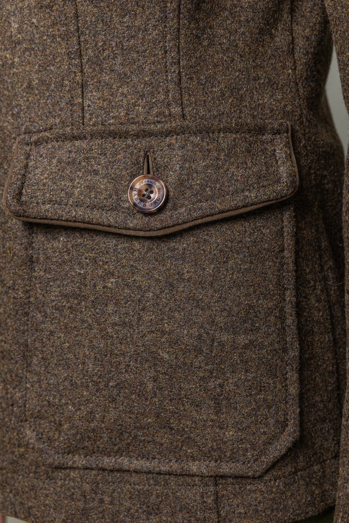 Wool Jacket Aschach in Stretch Wool