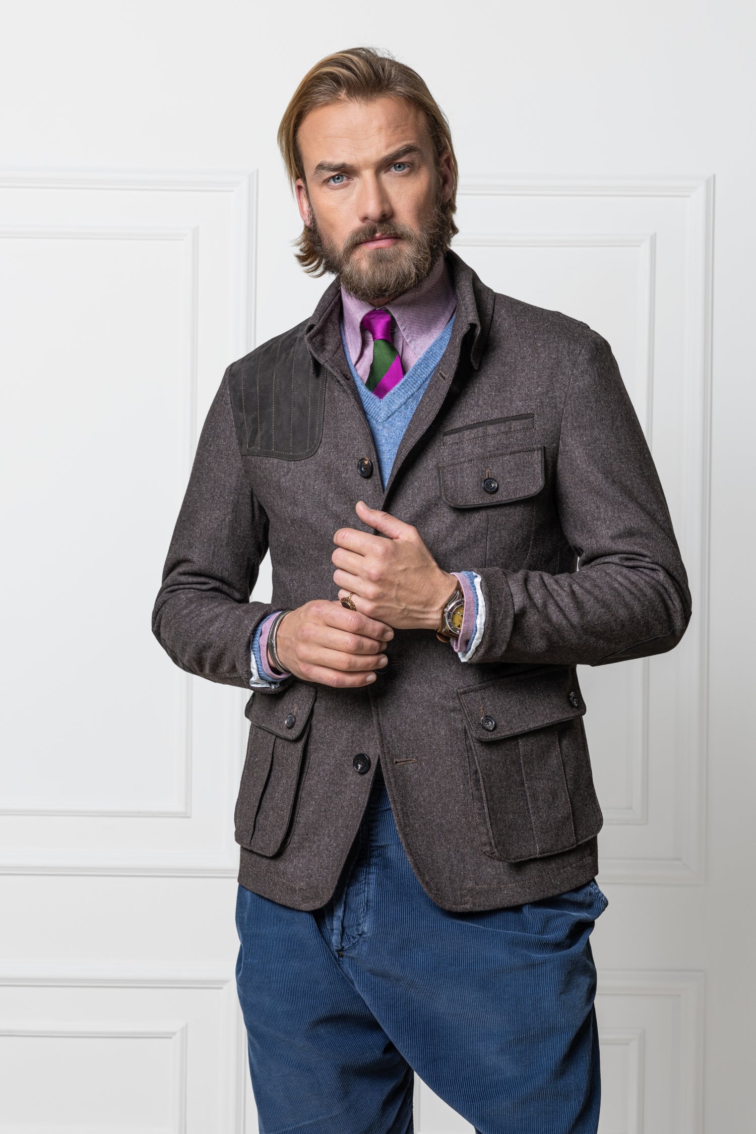 Jacke Rastenfeld aus Woll-Mix