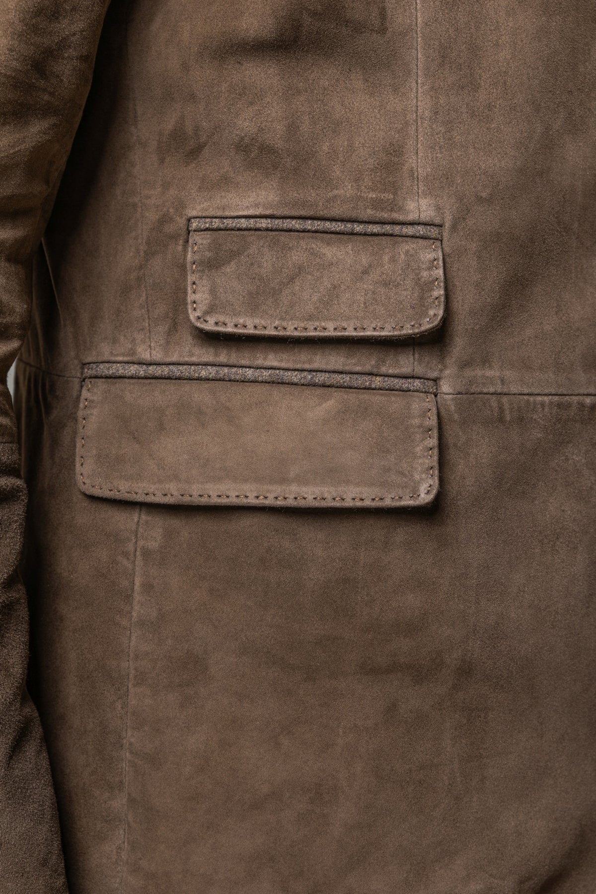 Leather Jacket Alfred in Lamb Suede