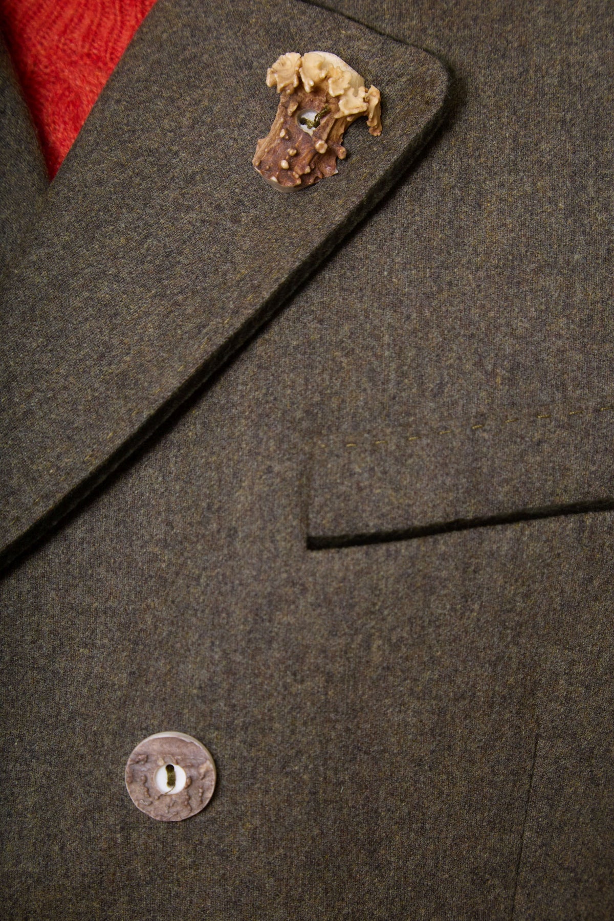 Kornegg Wool Jacket in Flannel