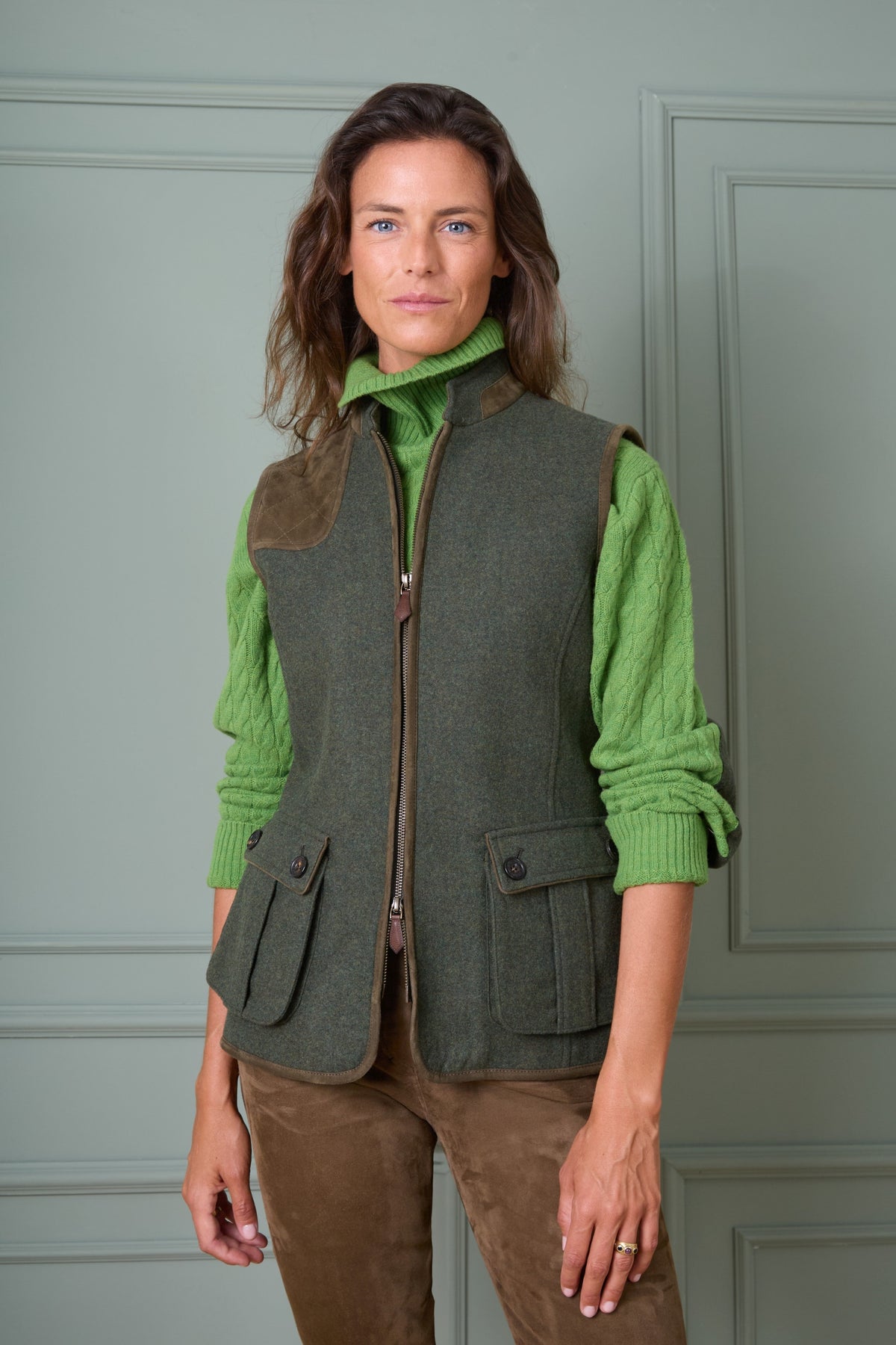 Loden Vest Falkenstein