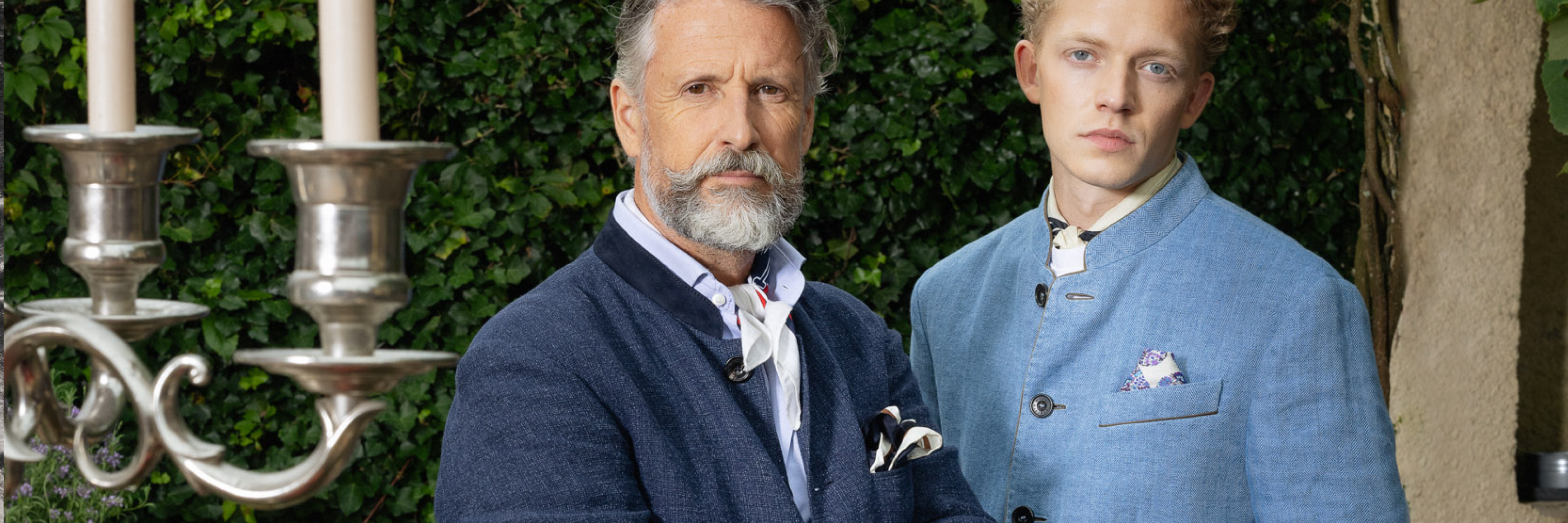 Edle Herrenmode aus Baumwolle