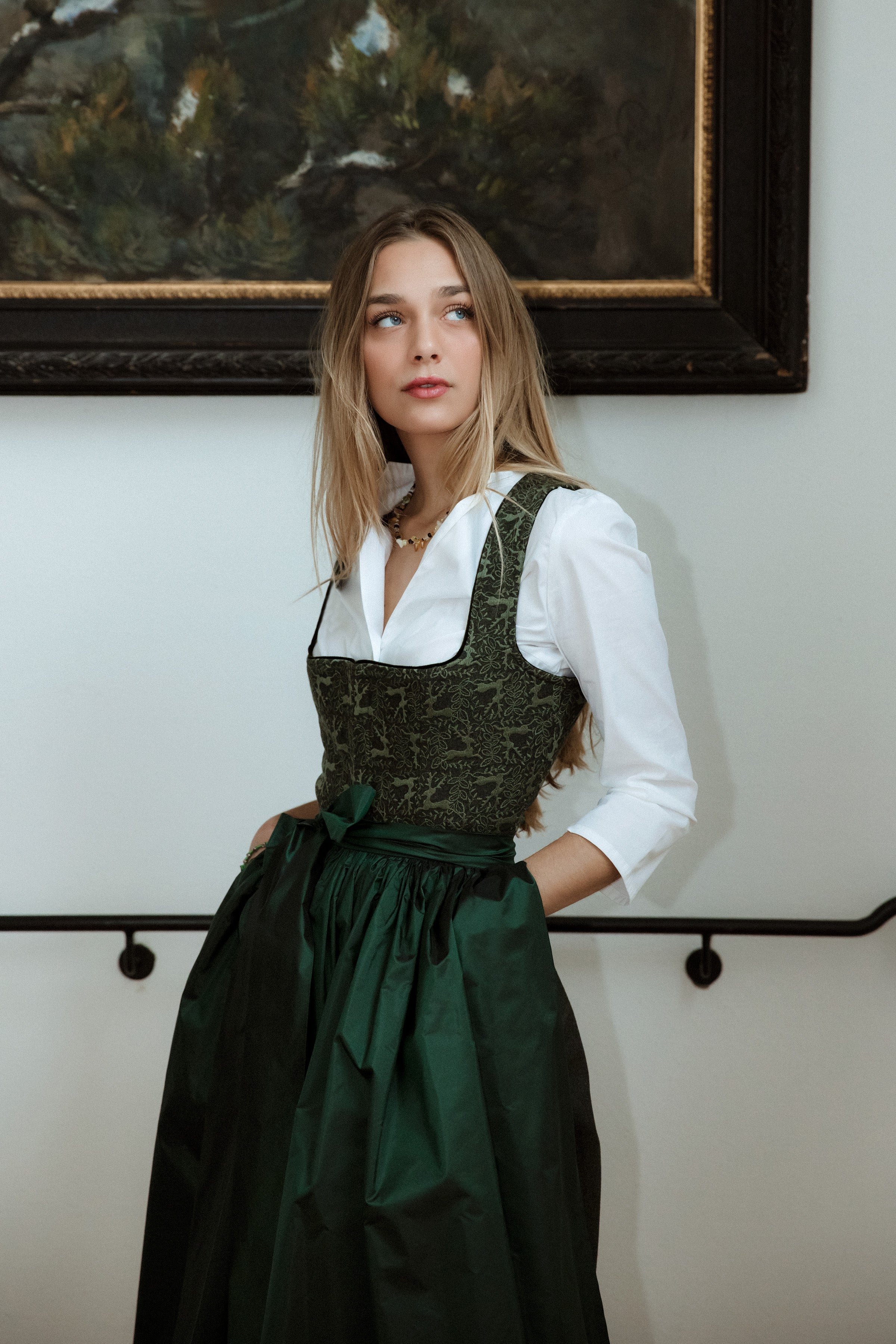 dirndl dress modern Dirndl Dress Nassfeld, dusty mauve