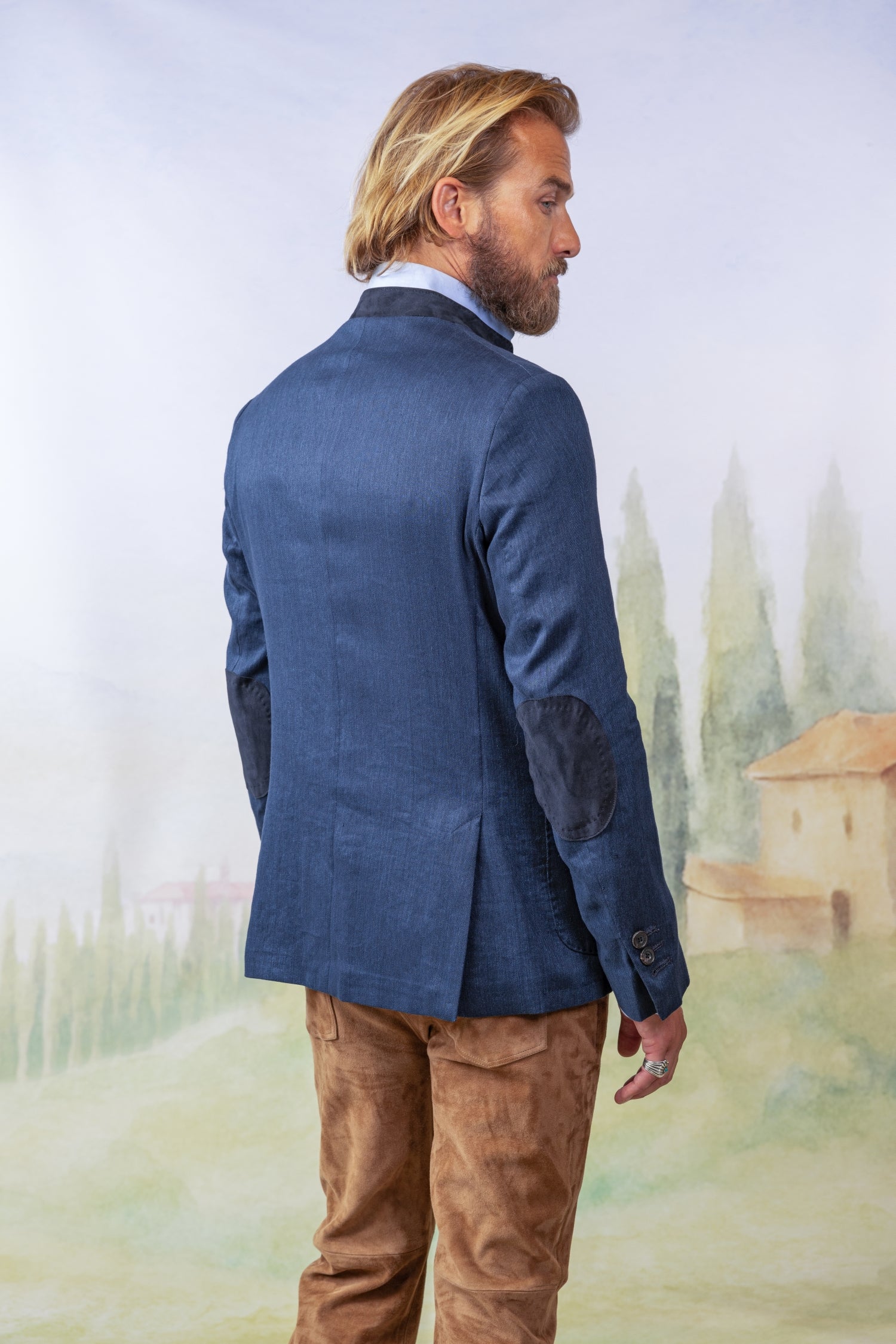 Jacke Wendelin in Leinen