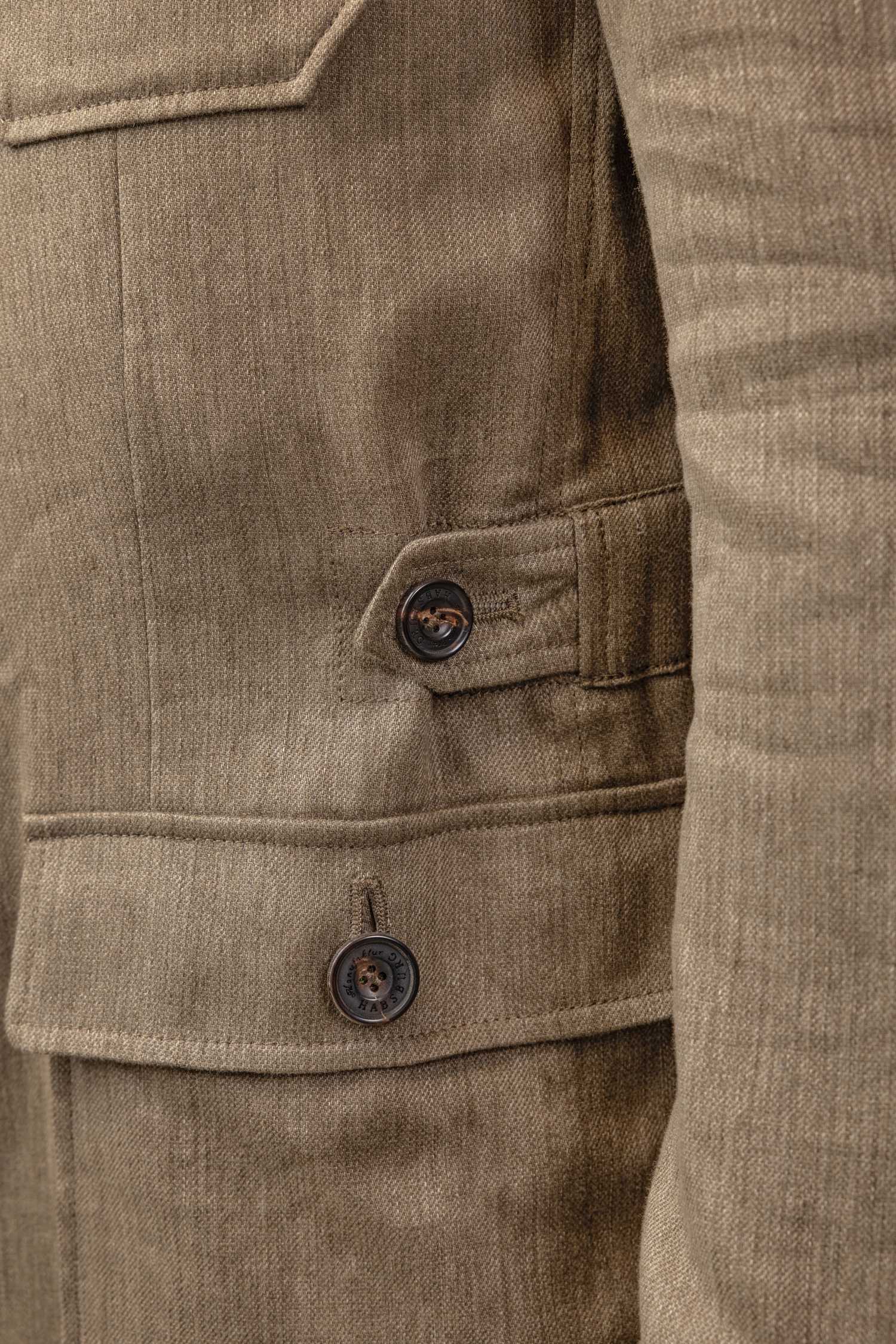 Jacke Feistritz in Leinen