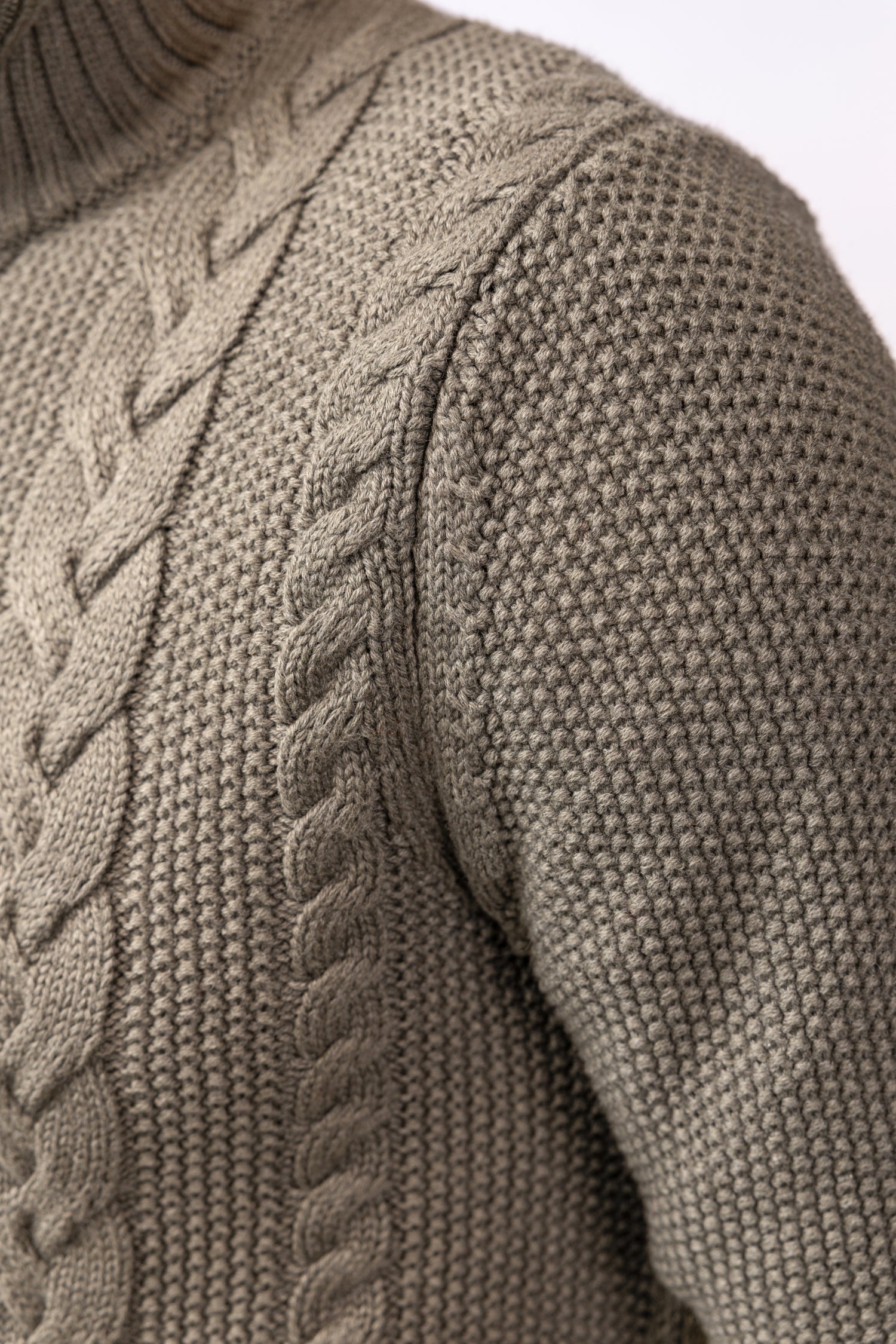 Knitjacket Davide in Cotton-Cashmere blend