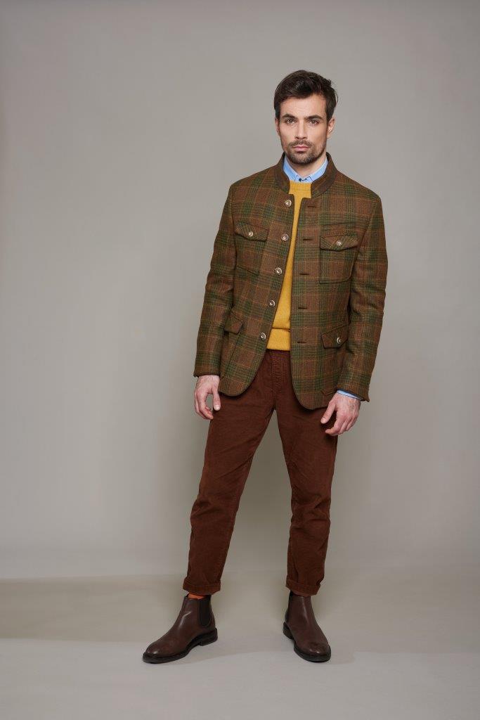 Jacket Adrian wool check