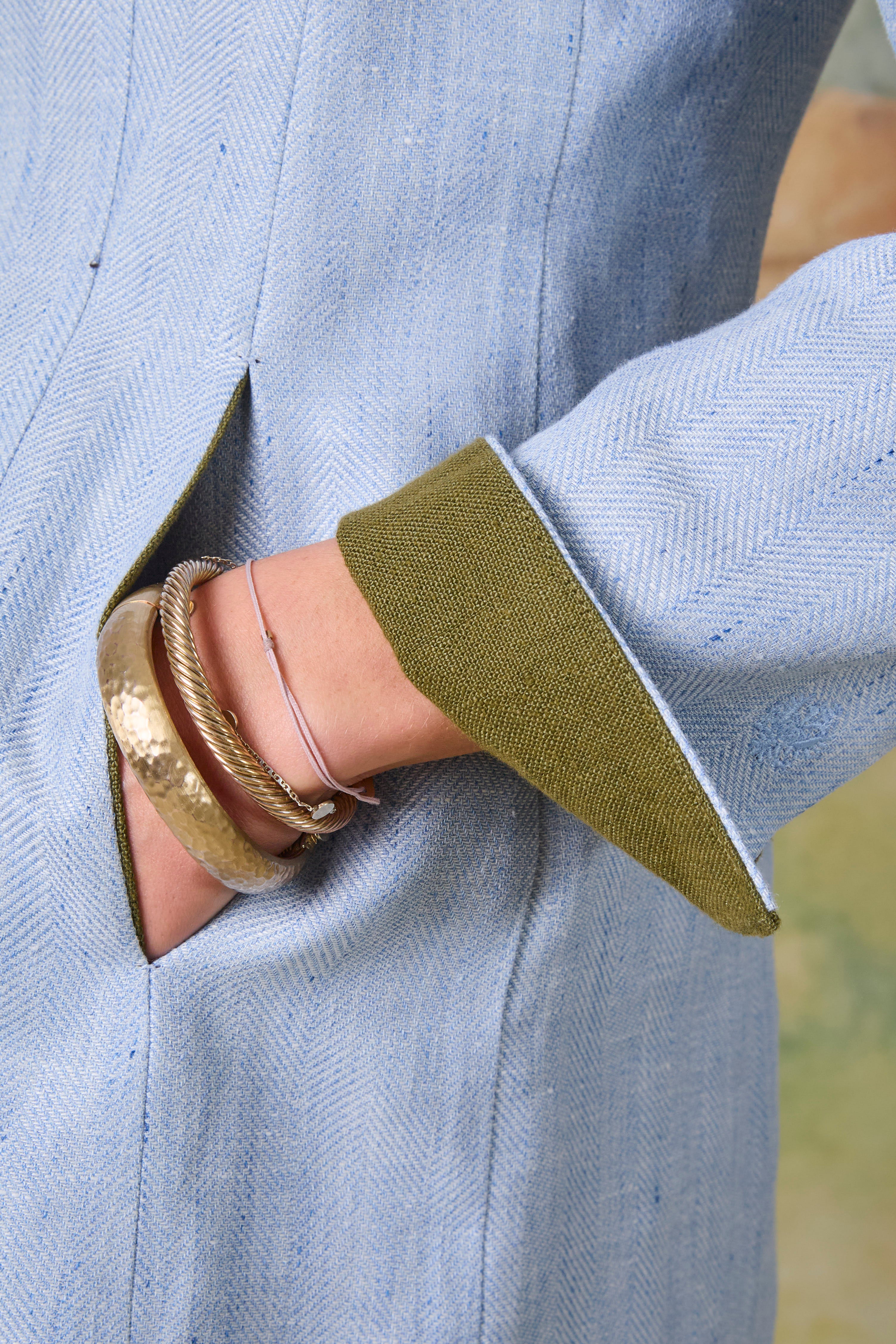 Blazer Alma in Spina Piatta