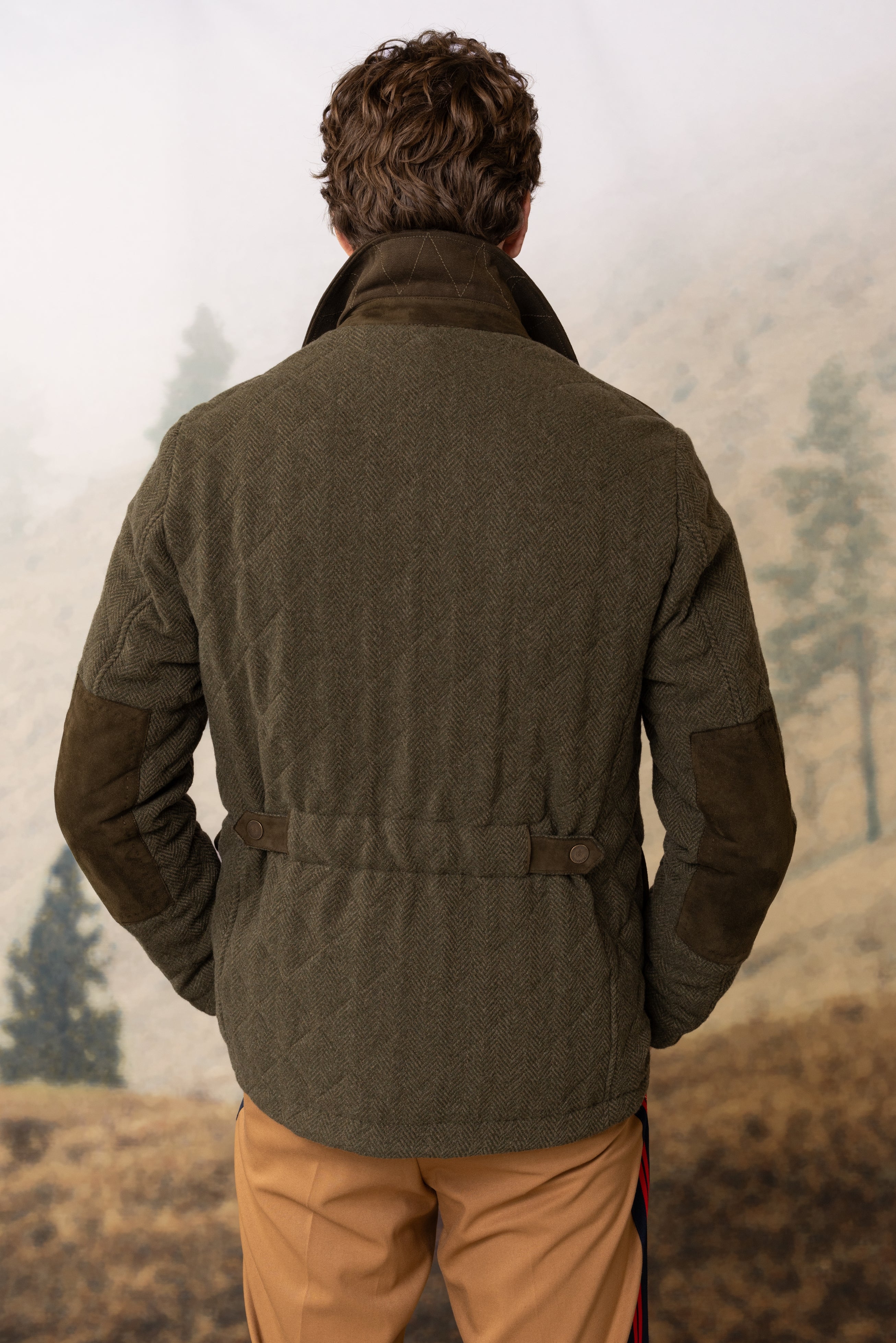 Wolkersdorf Jacket – Elegant Hunting Jacket in Lamb Suede & Virgin