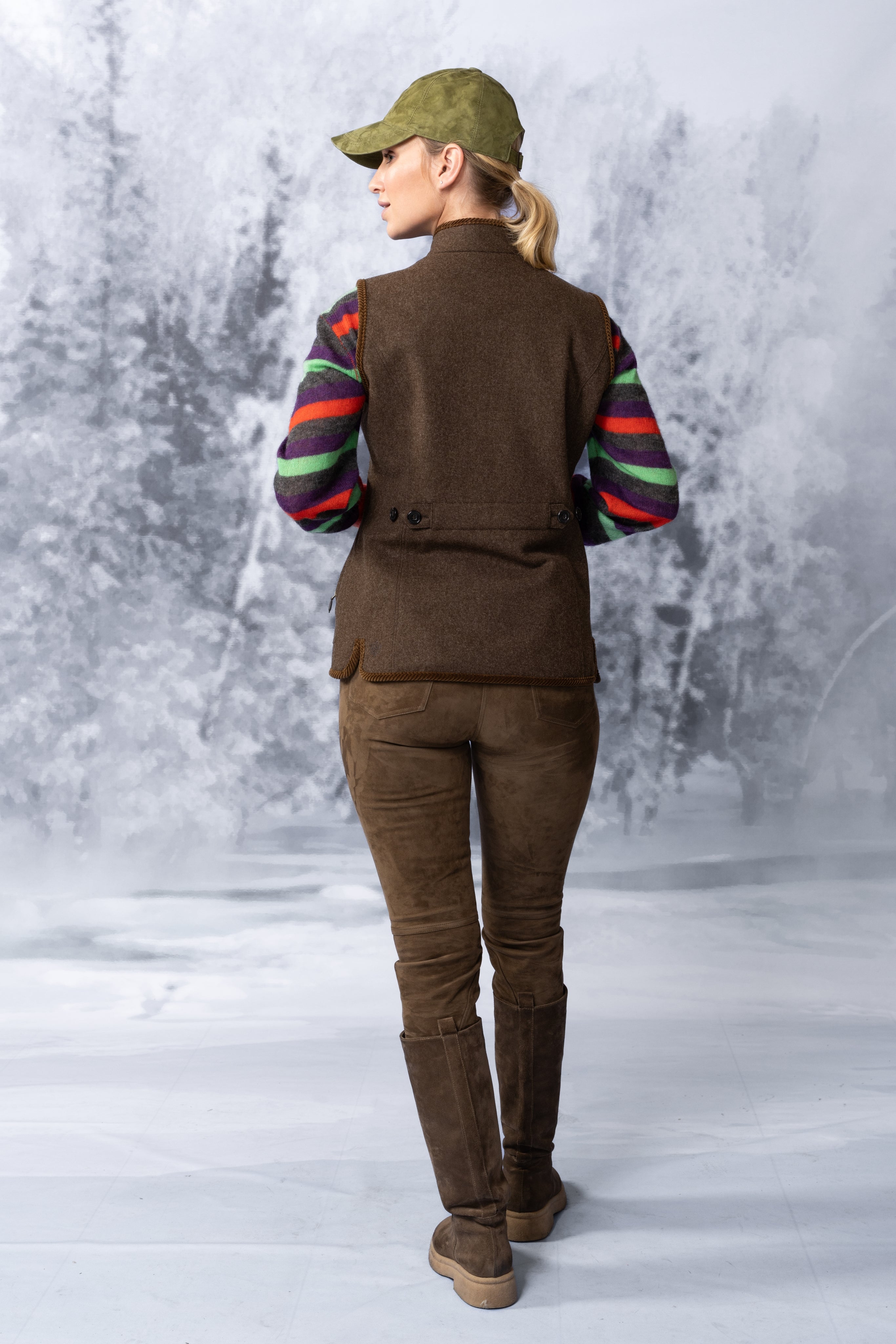 Vest Wolkersdorf with Fur-inlay