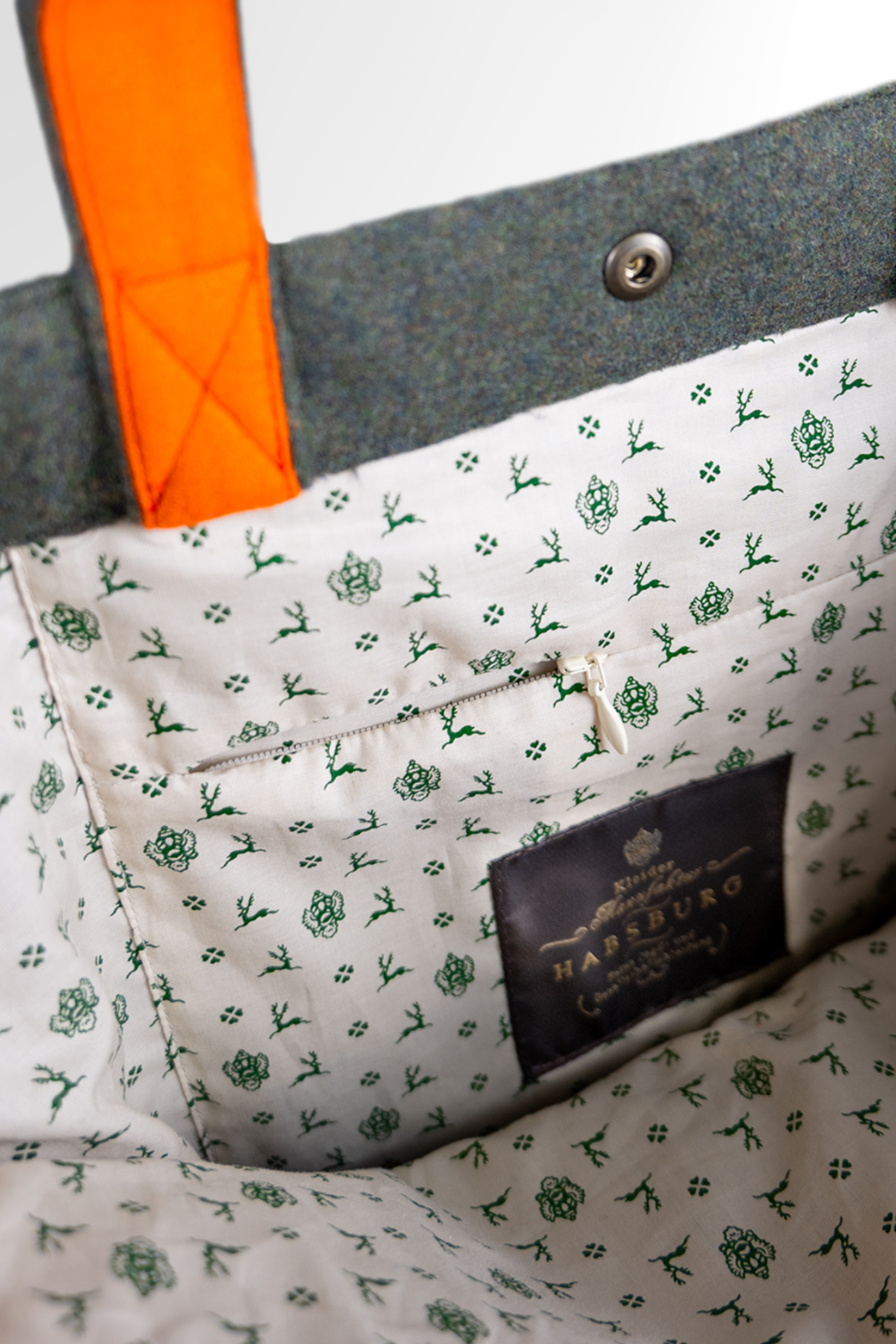 Loden bag Made from Erzherzog Johann Loden