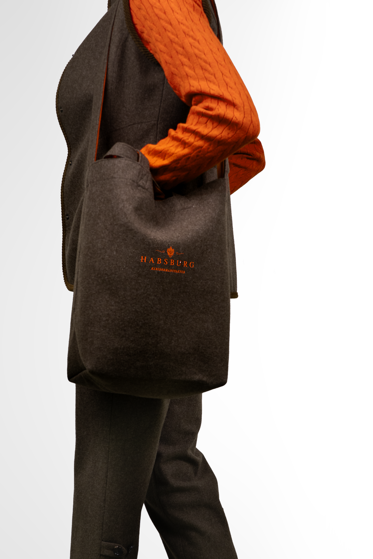 Loden bag Made from Erzherzog Johann Loden