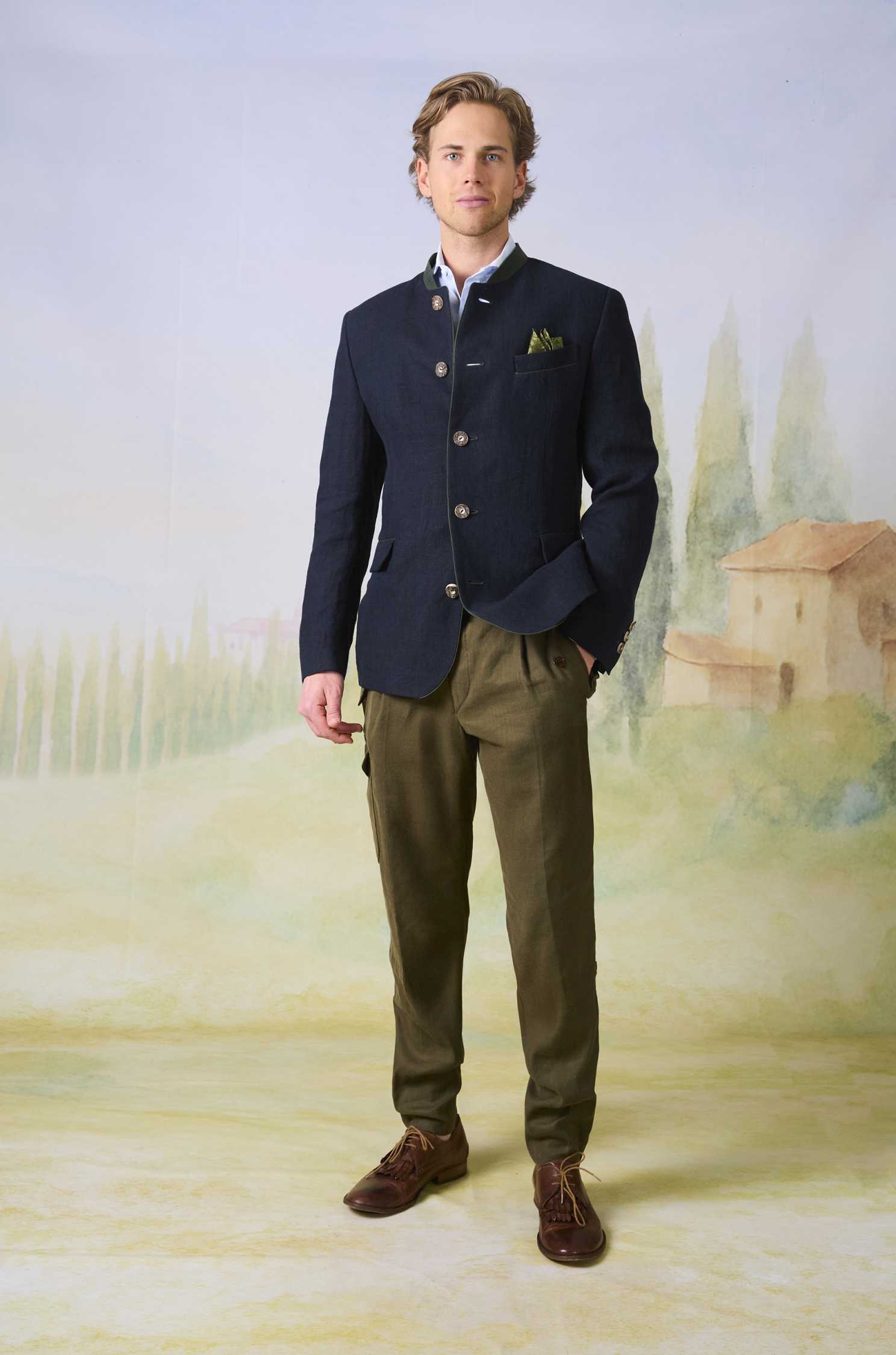 Johann Karl in Bauernleinen