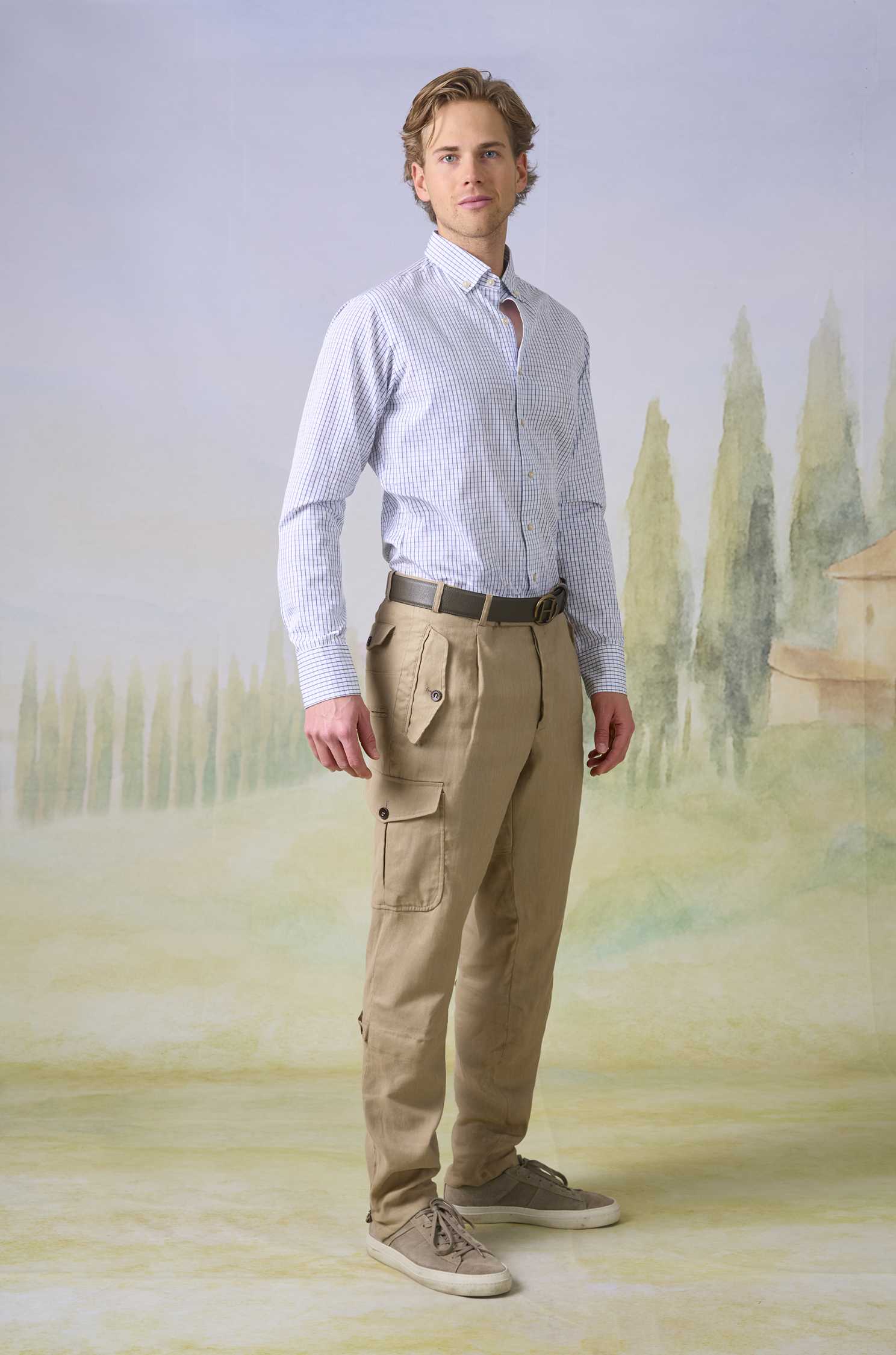 Hose Walter in Panama Fluid Stretch