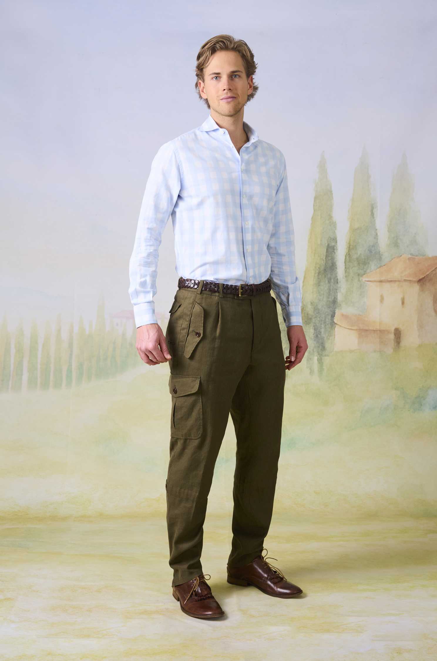 Hose Walter in Panama Fluid Stretch