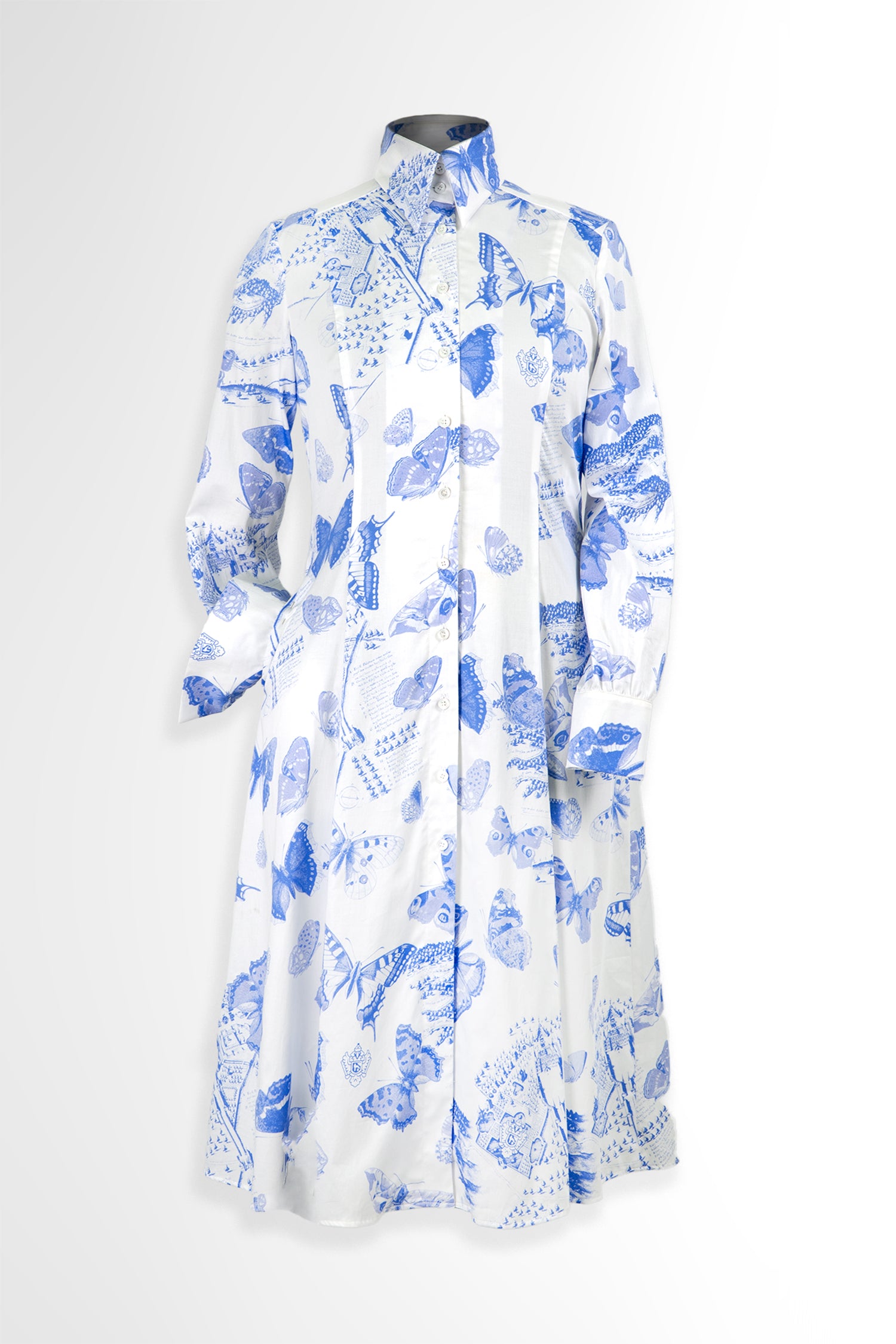 Kleid Trattenegg mit Schmetterlingsdruck