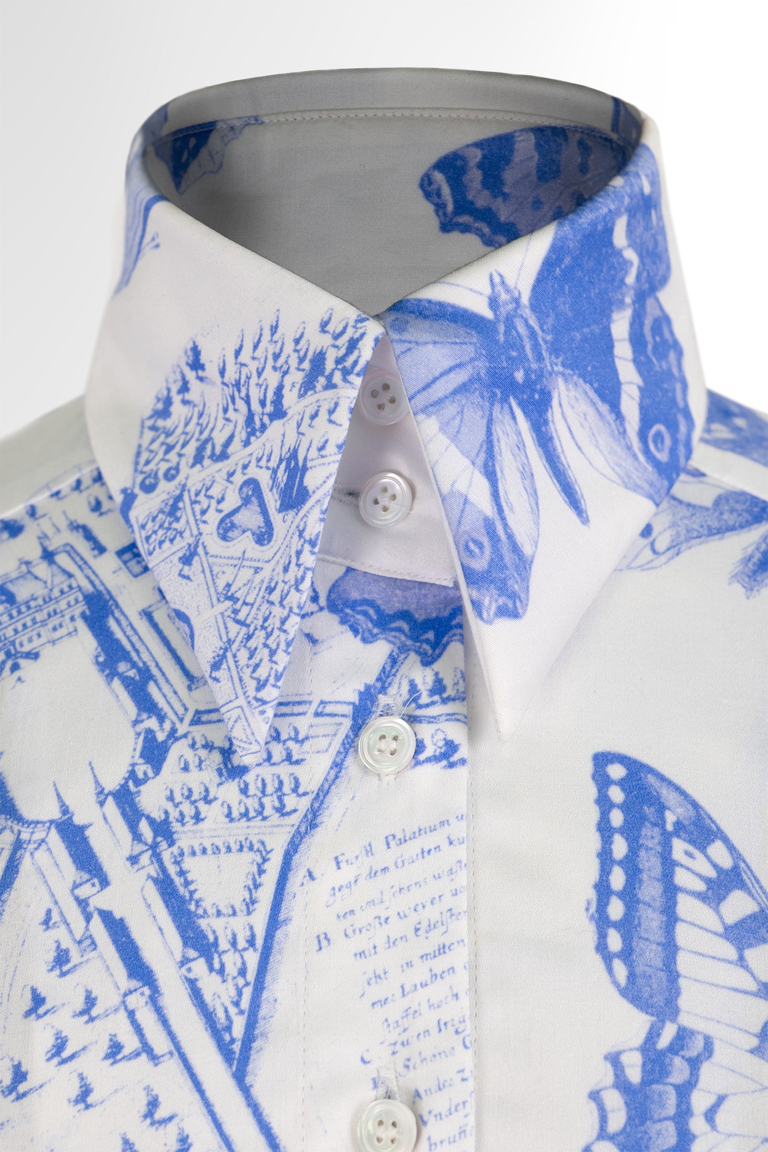 Kleid Trattenegg mit Schmetterlingsdruck