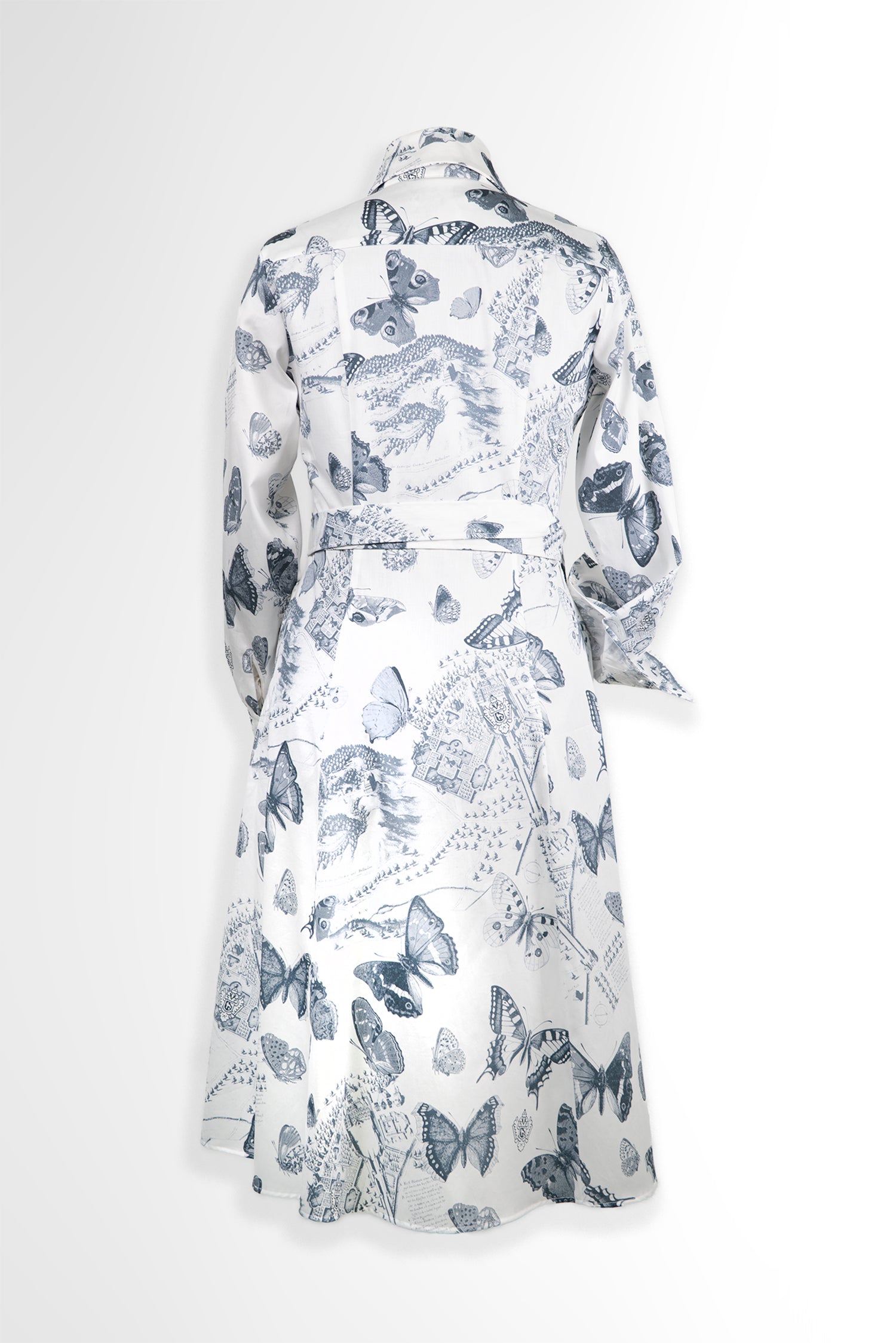 Kleid Trattenegg mit Schmetterlingsdruck