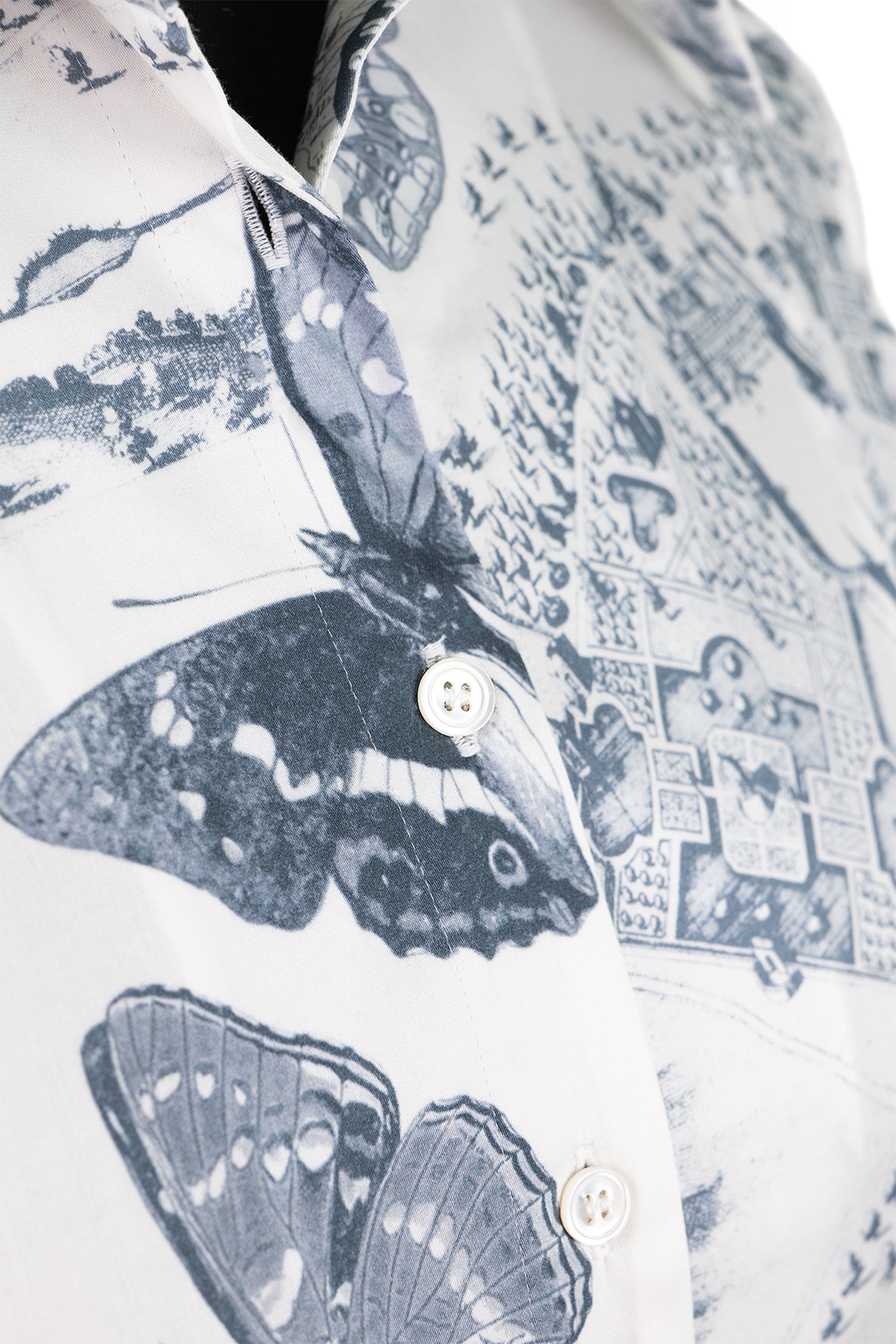 Kleid Trattenegg mit Schmetterlingsdruck