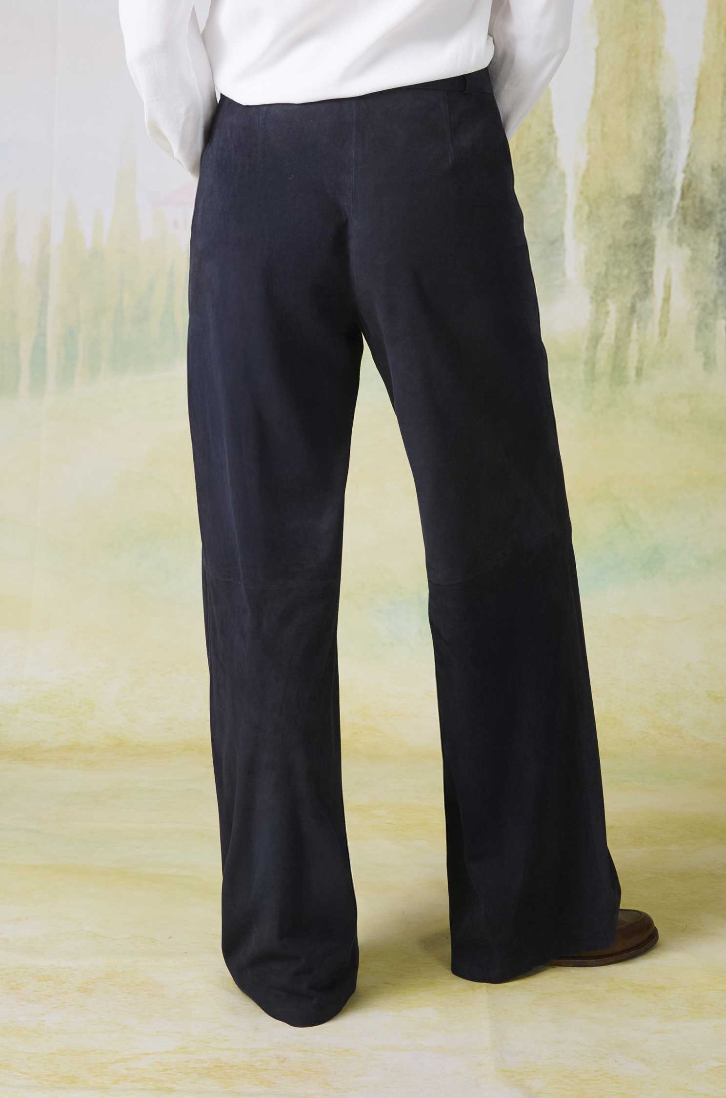 Hose Rodaun in Veloursleder