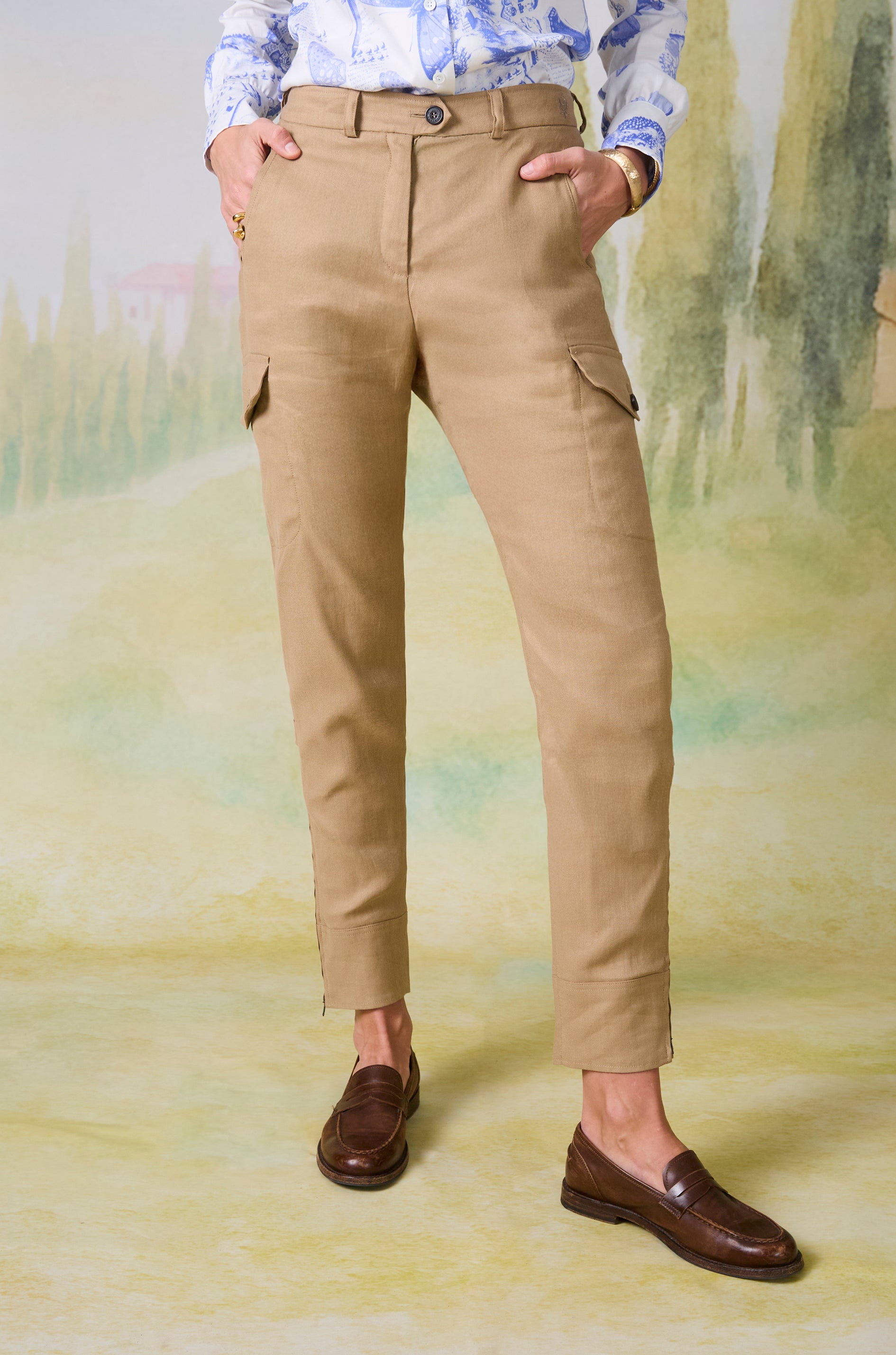 Hose Spiegelsee in Panama Fluid Stretch