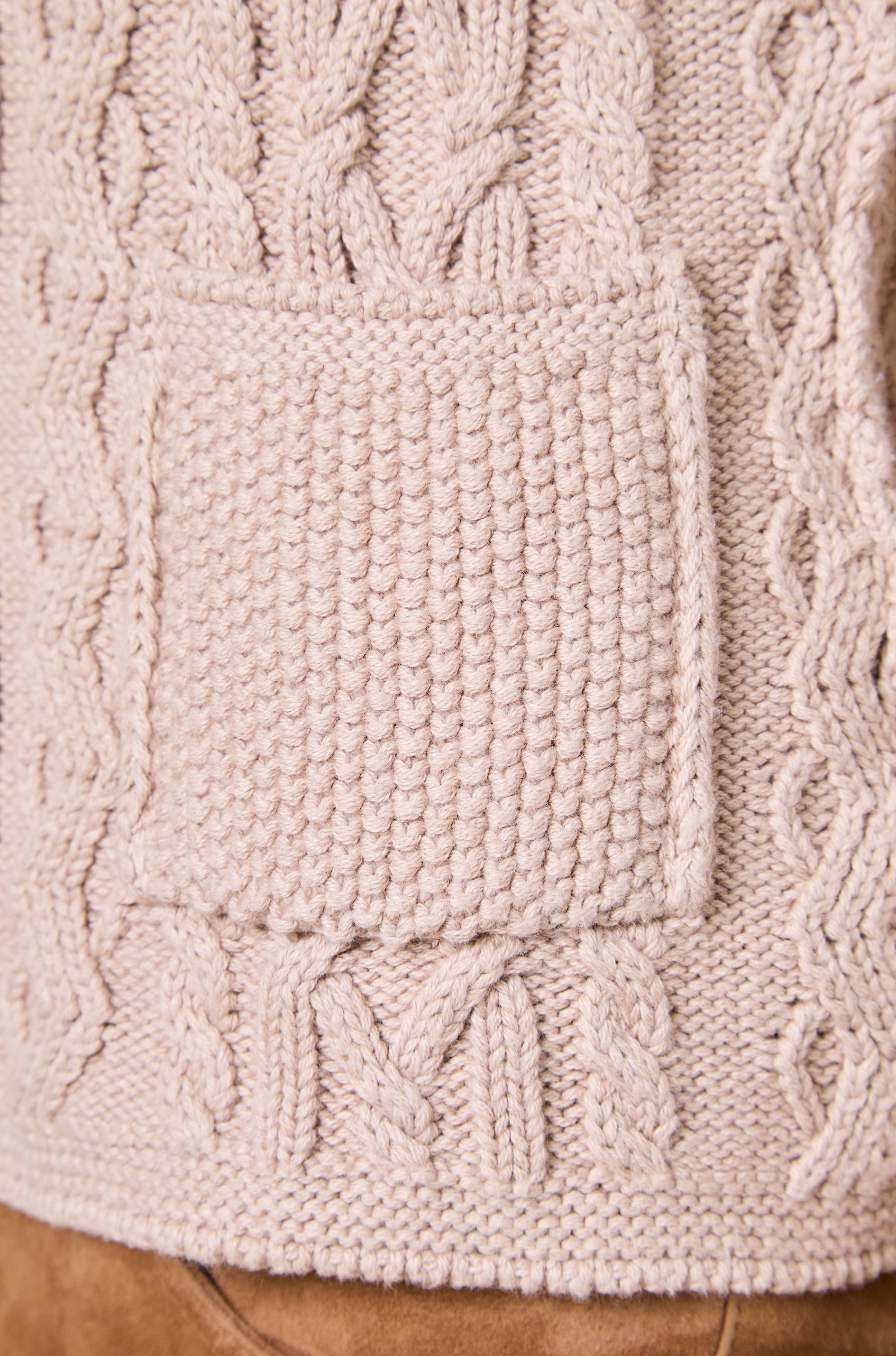 Strickjacke Donna in Baumwoll- Cashmere Mix