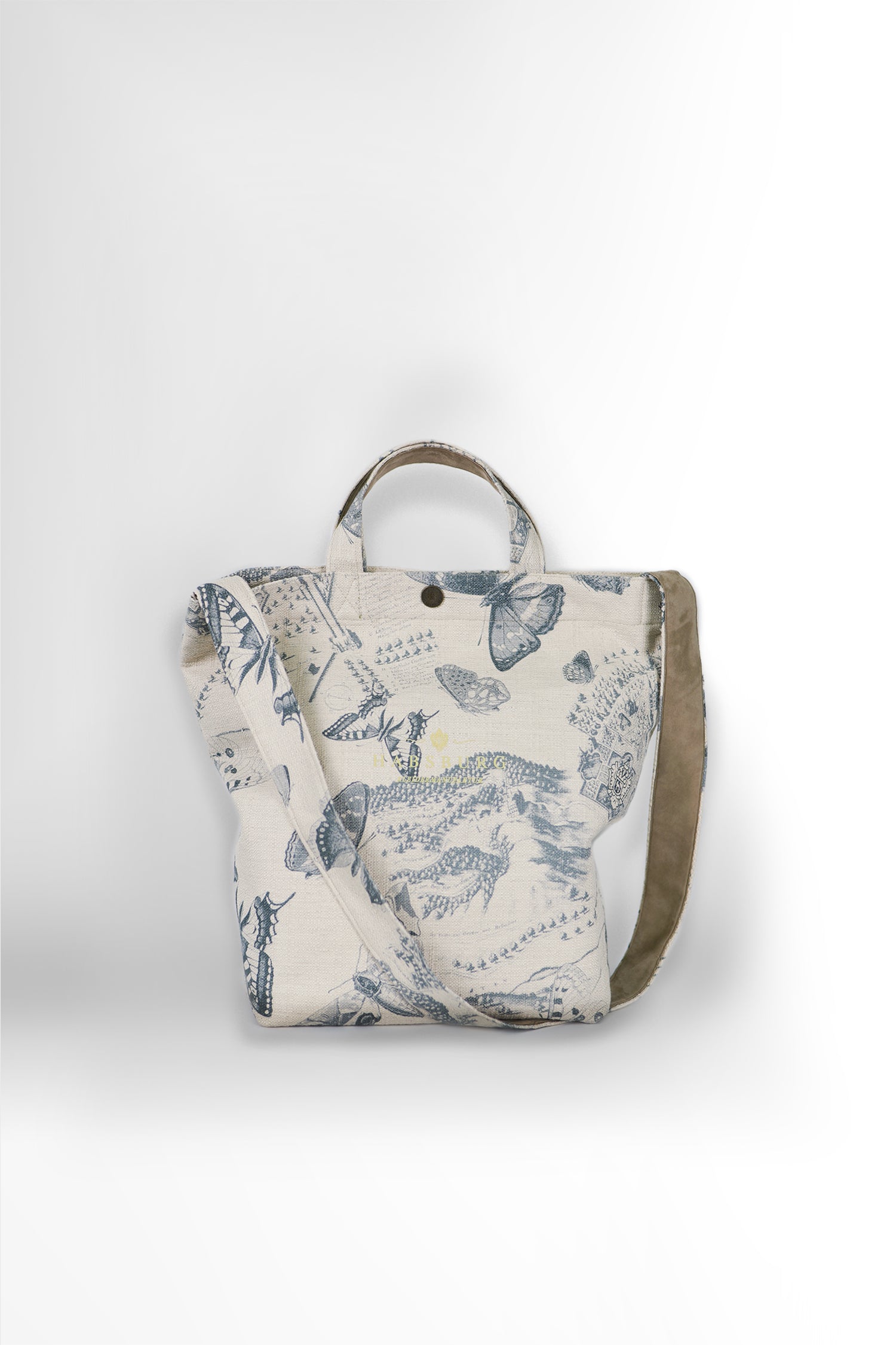 Canvastasche mit Schmetterlingsdruck