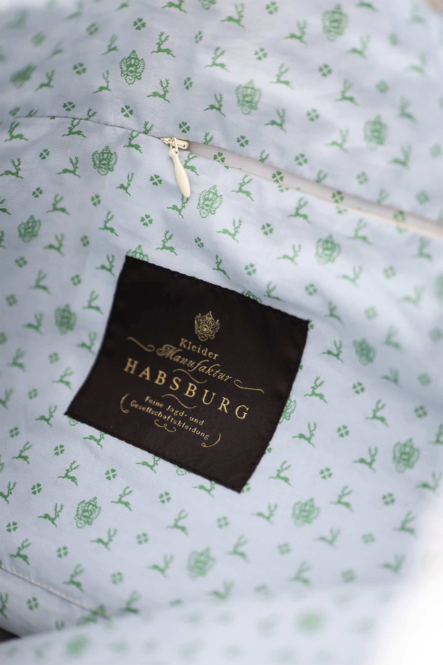 Canvas bag with butterfly print
