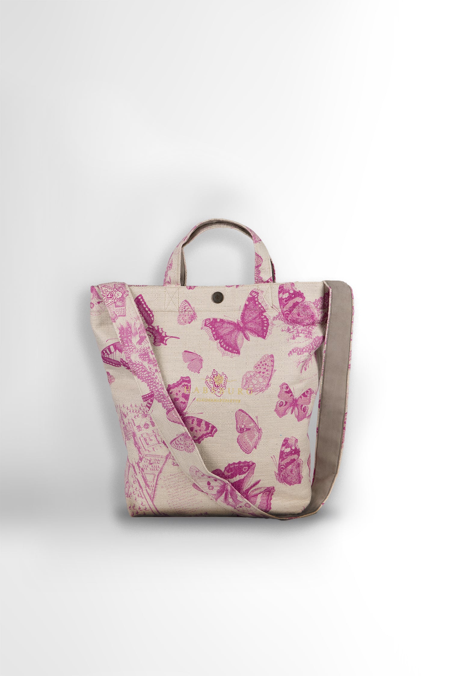 Canvastasche mit Schmetterlingsdruck