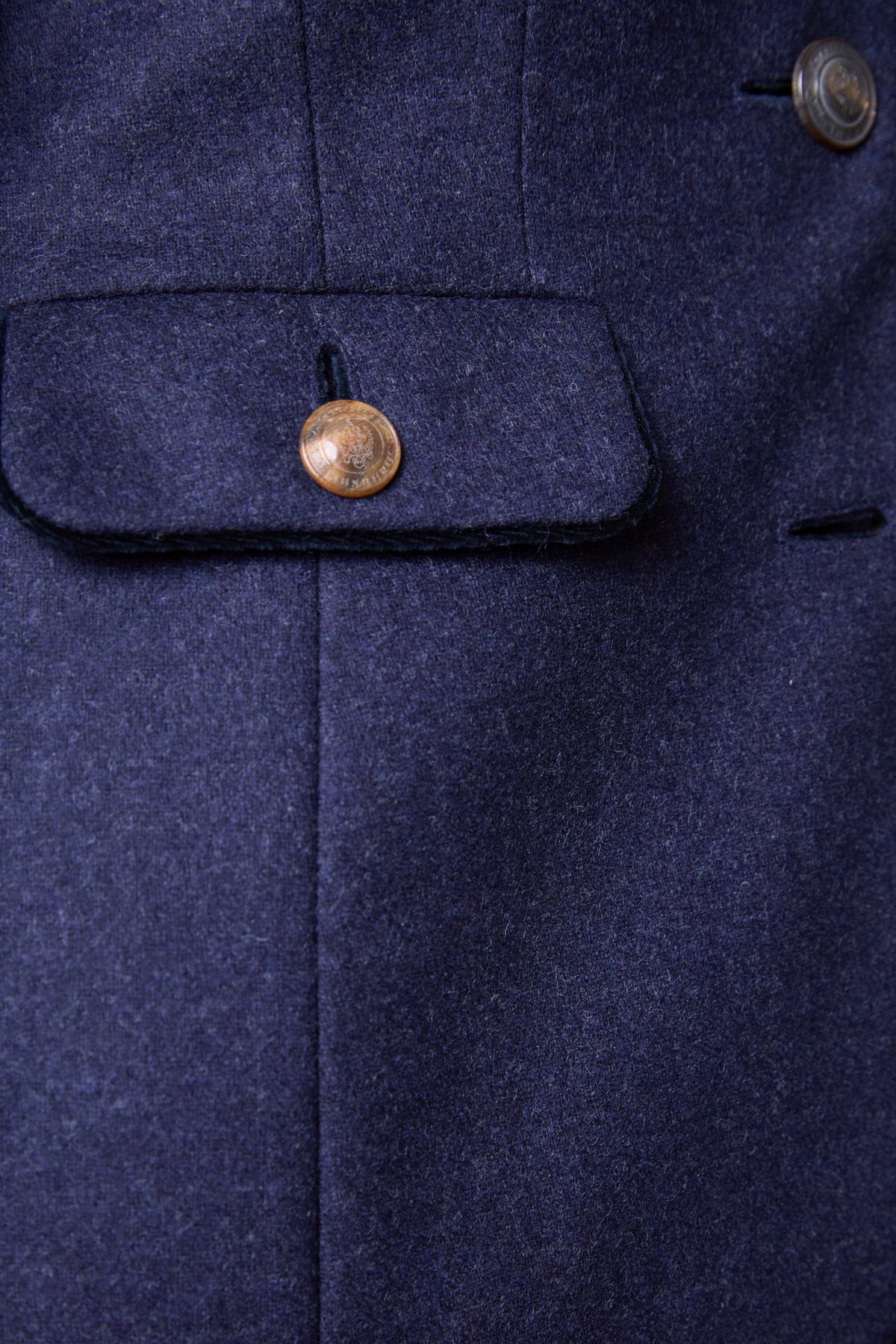 Wool Blazer Mariella with Horn Buttons