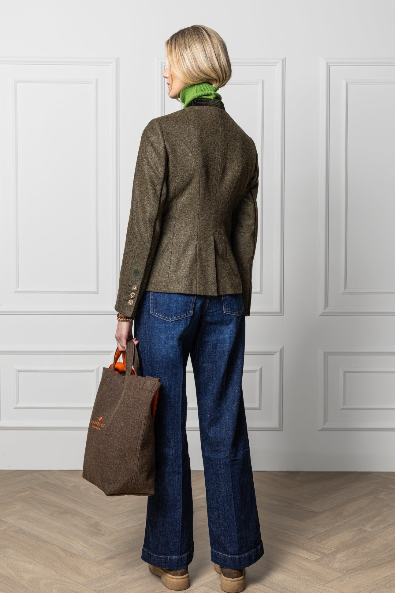 Wollblazer Mariella in Stretch Tuch