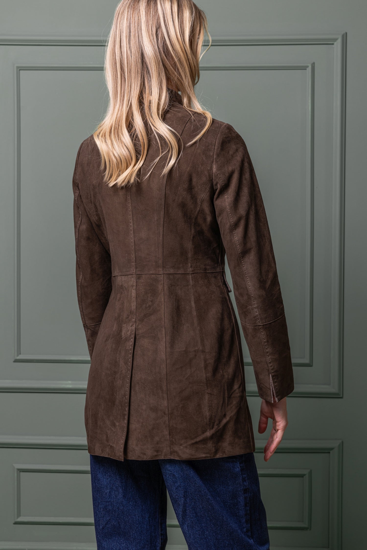 Gehrock Agatha in Lammvelours