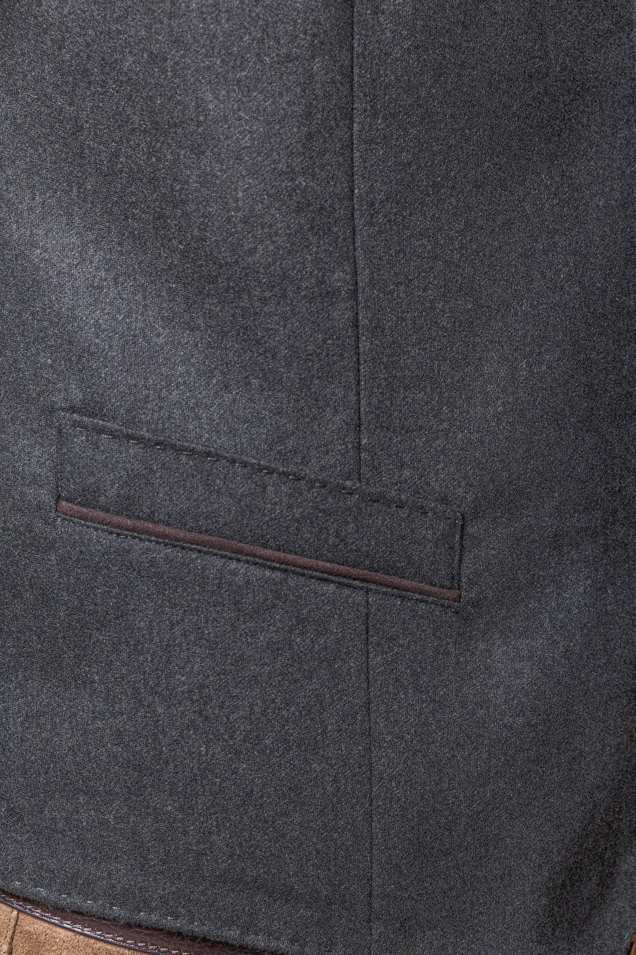 Gilet Friedrich in Woll-Flanell