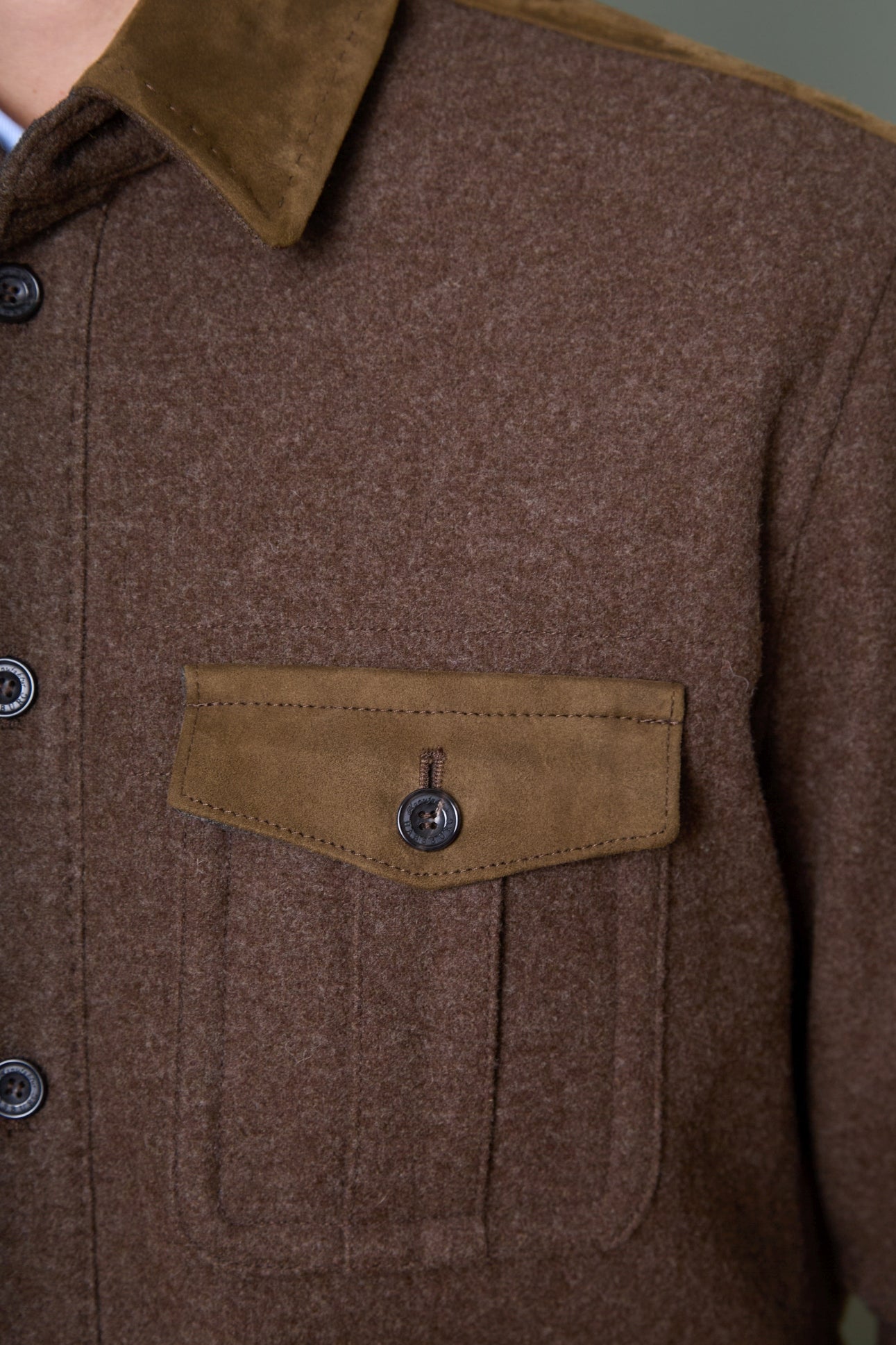 Hemdjacke Arenberg aus Loden