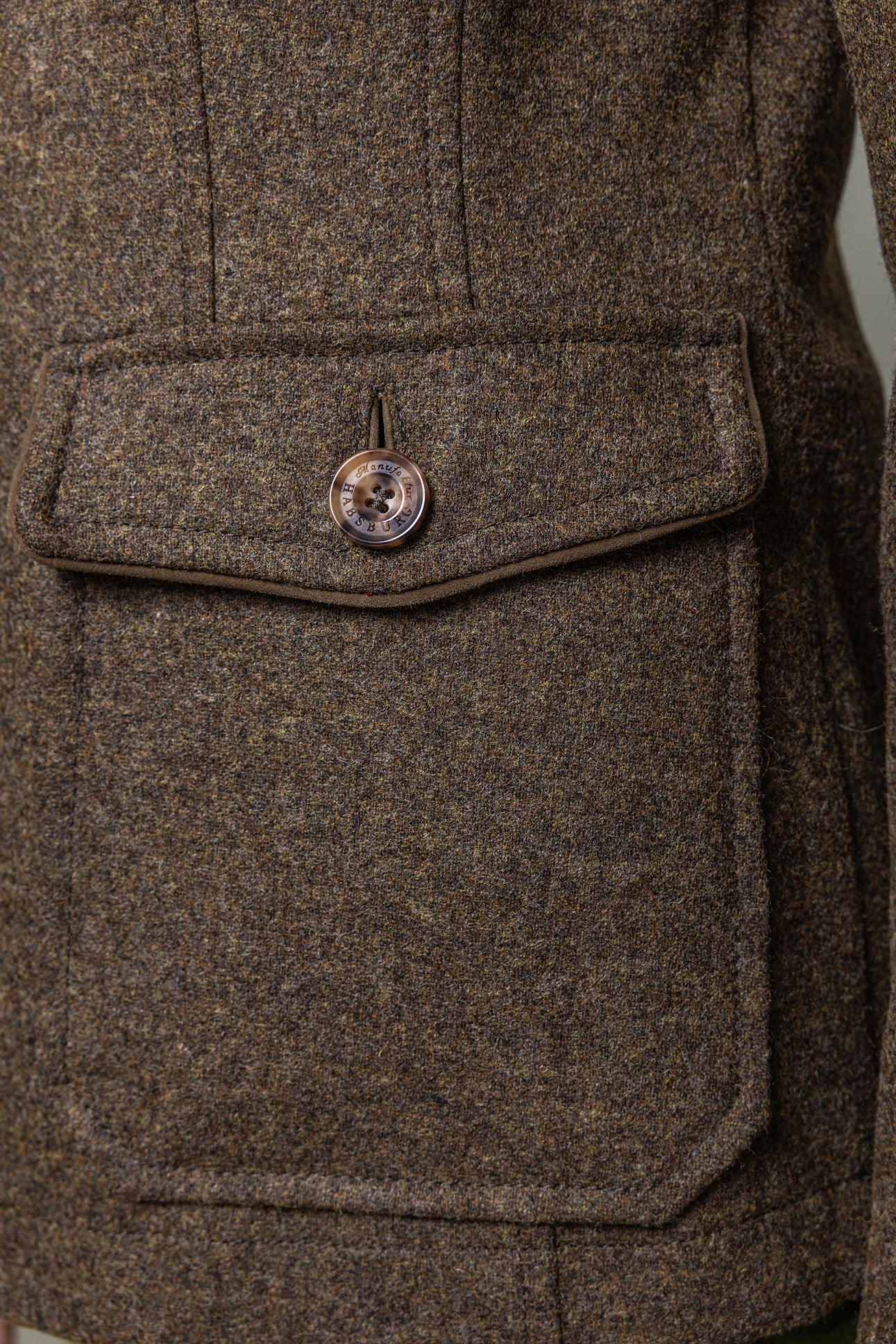 Wool Jacket Aschach in Stretch Wool