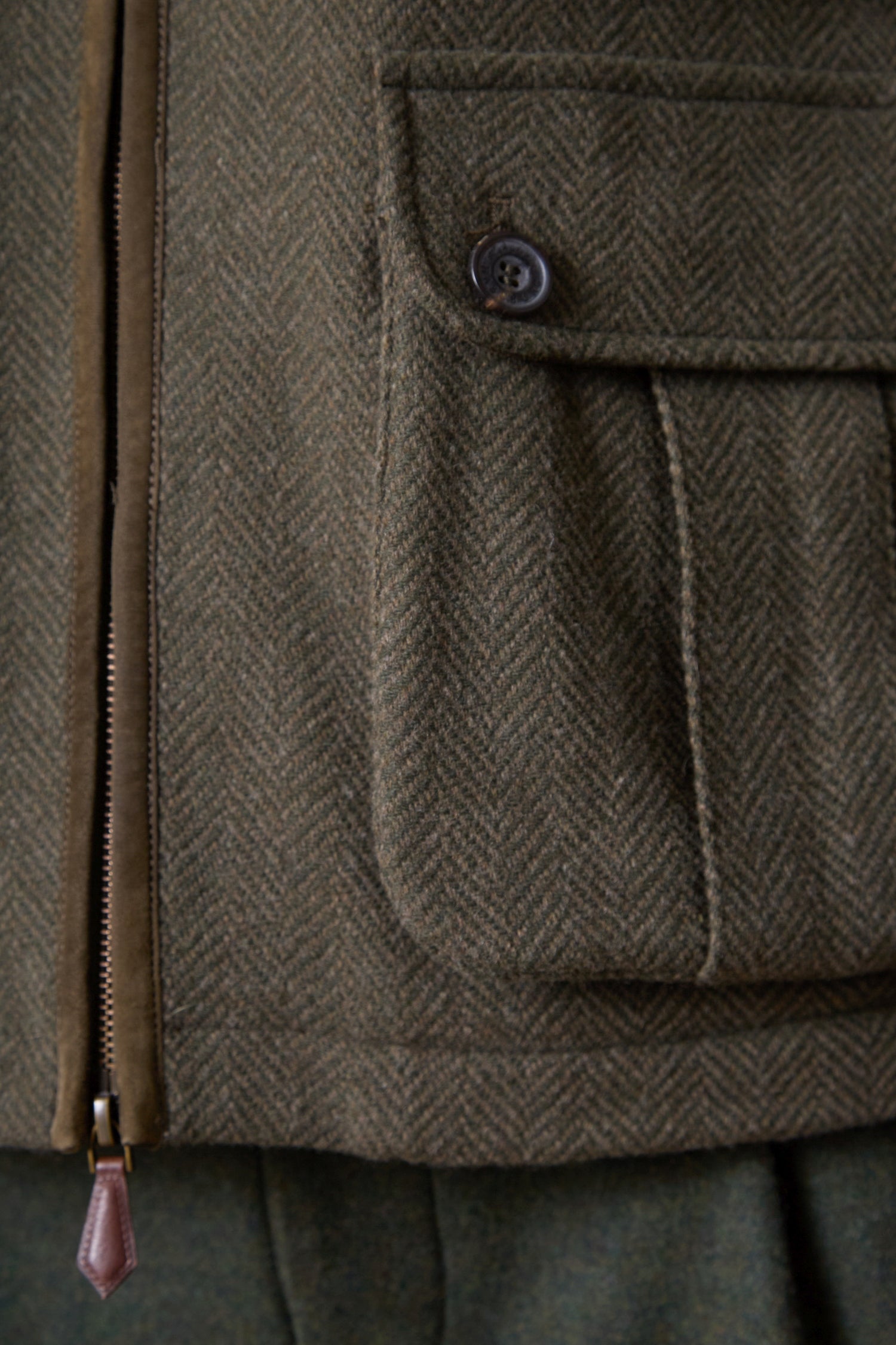 Wool Jacket Hirschenau with Knitted Sleeves