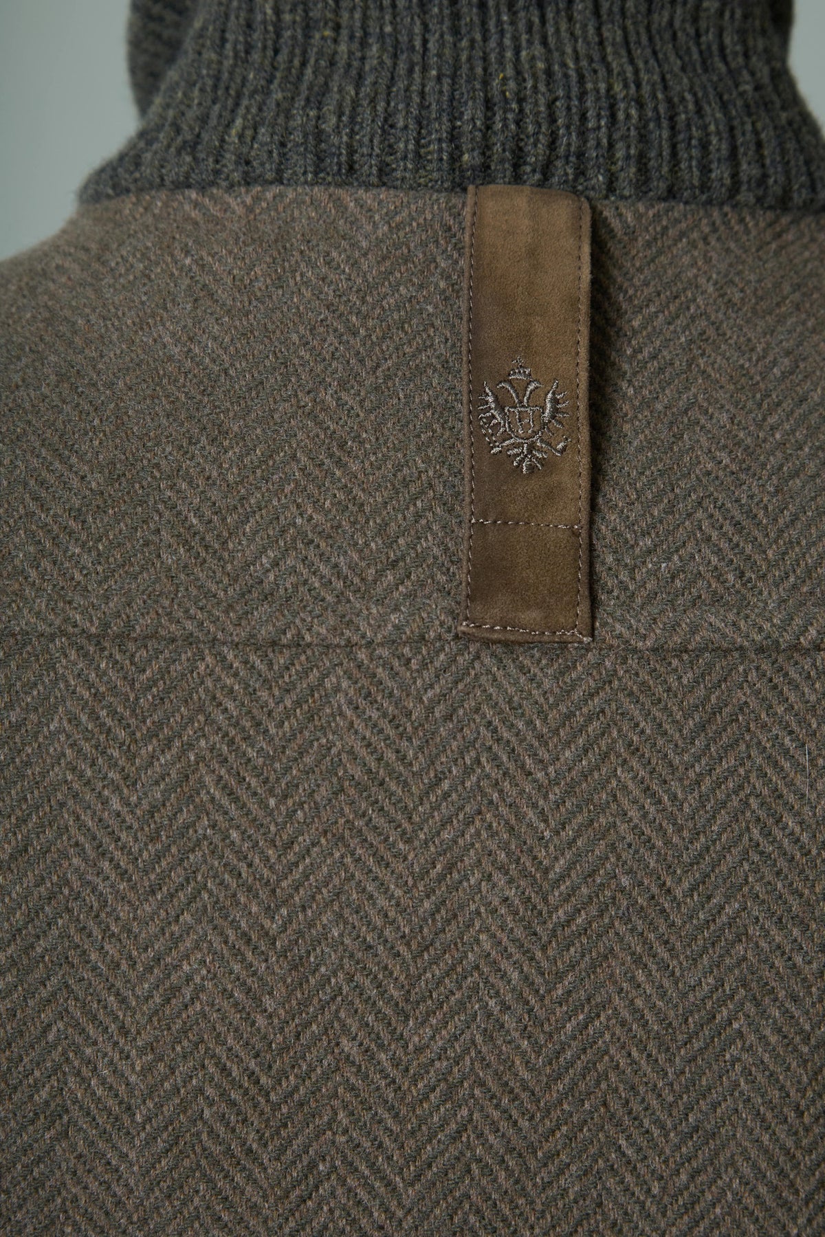 Wool Jacket Hirschenau with Knitted Sleeves
