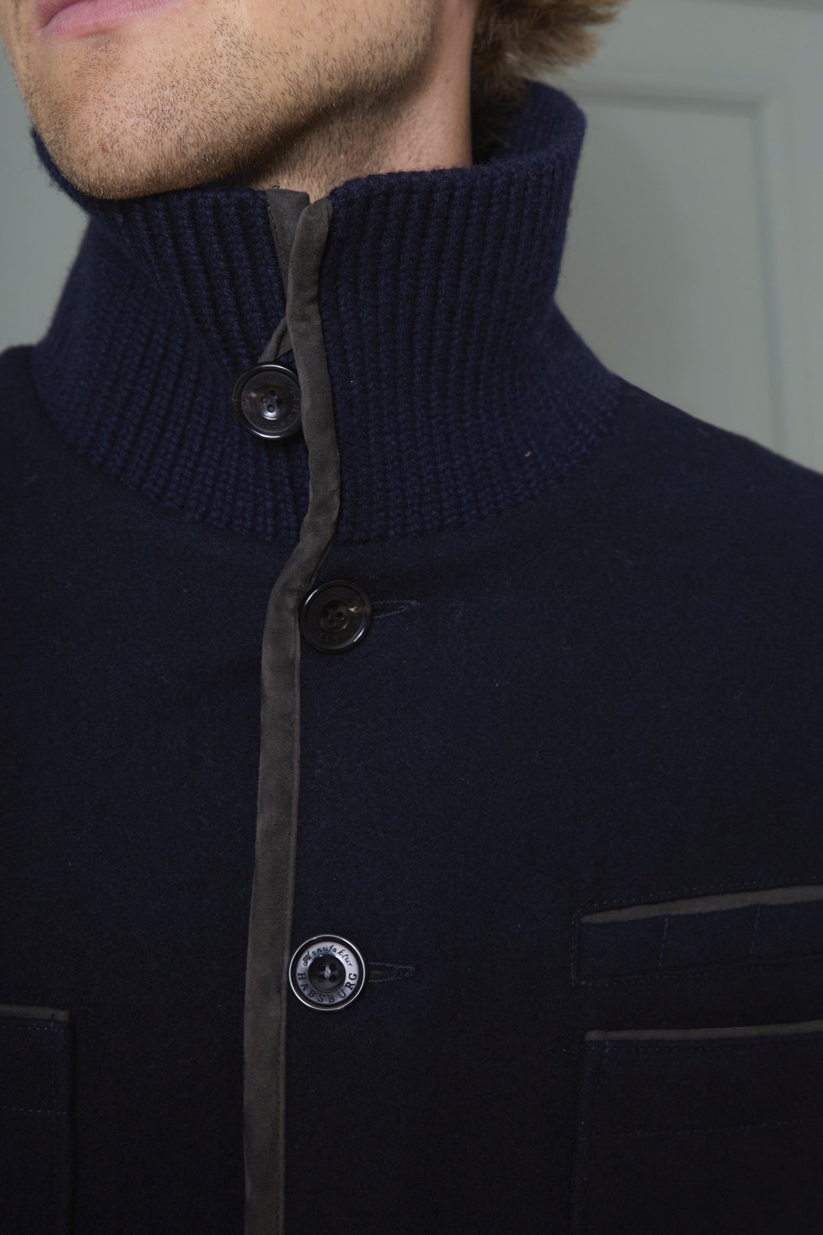 Loden Jacket Liemberg with Knit-Elements