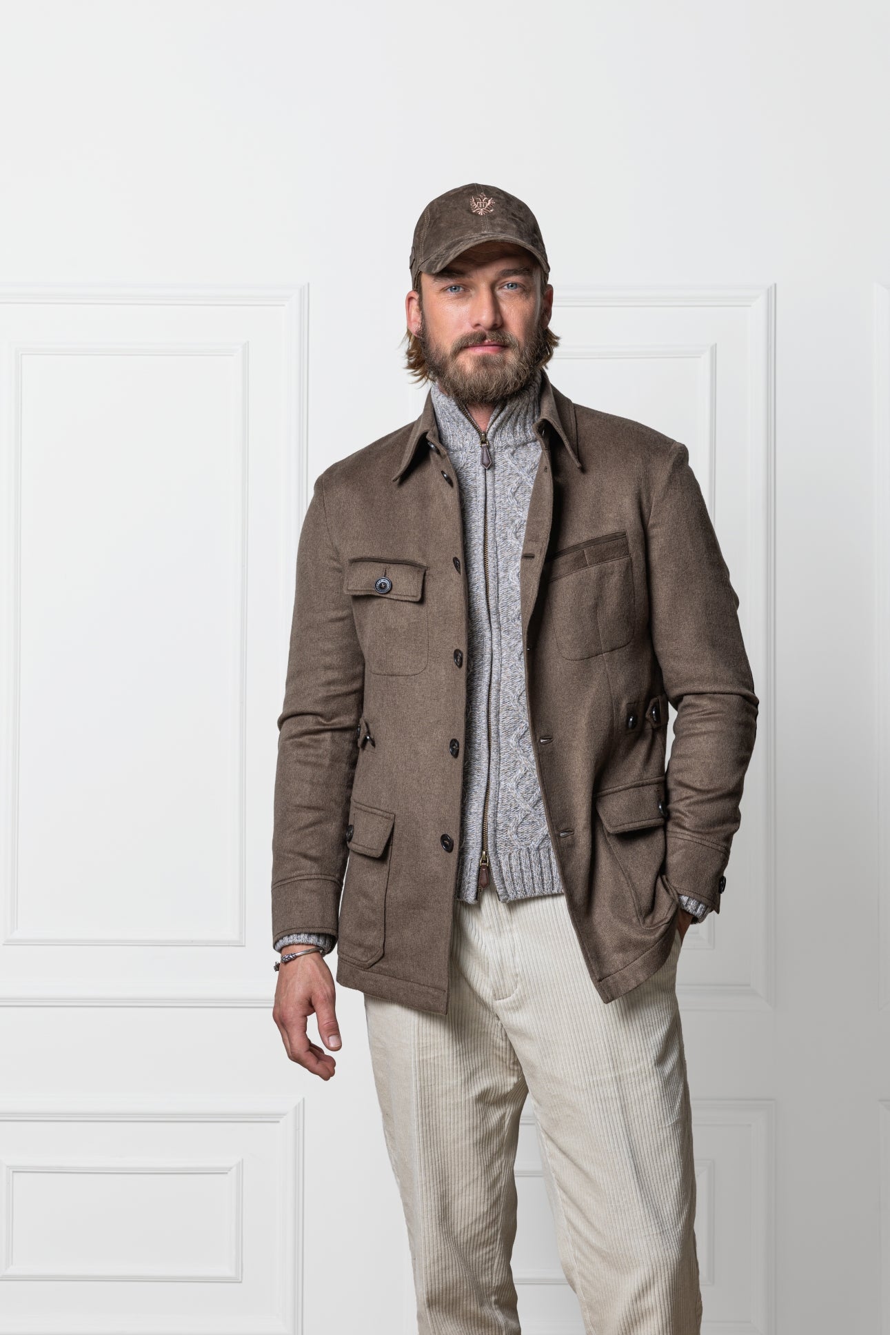 Feldjacke Partagas in Cashmere