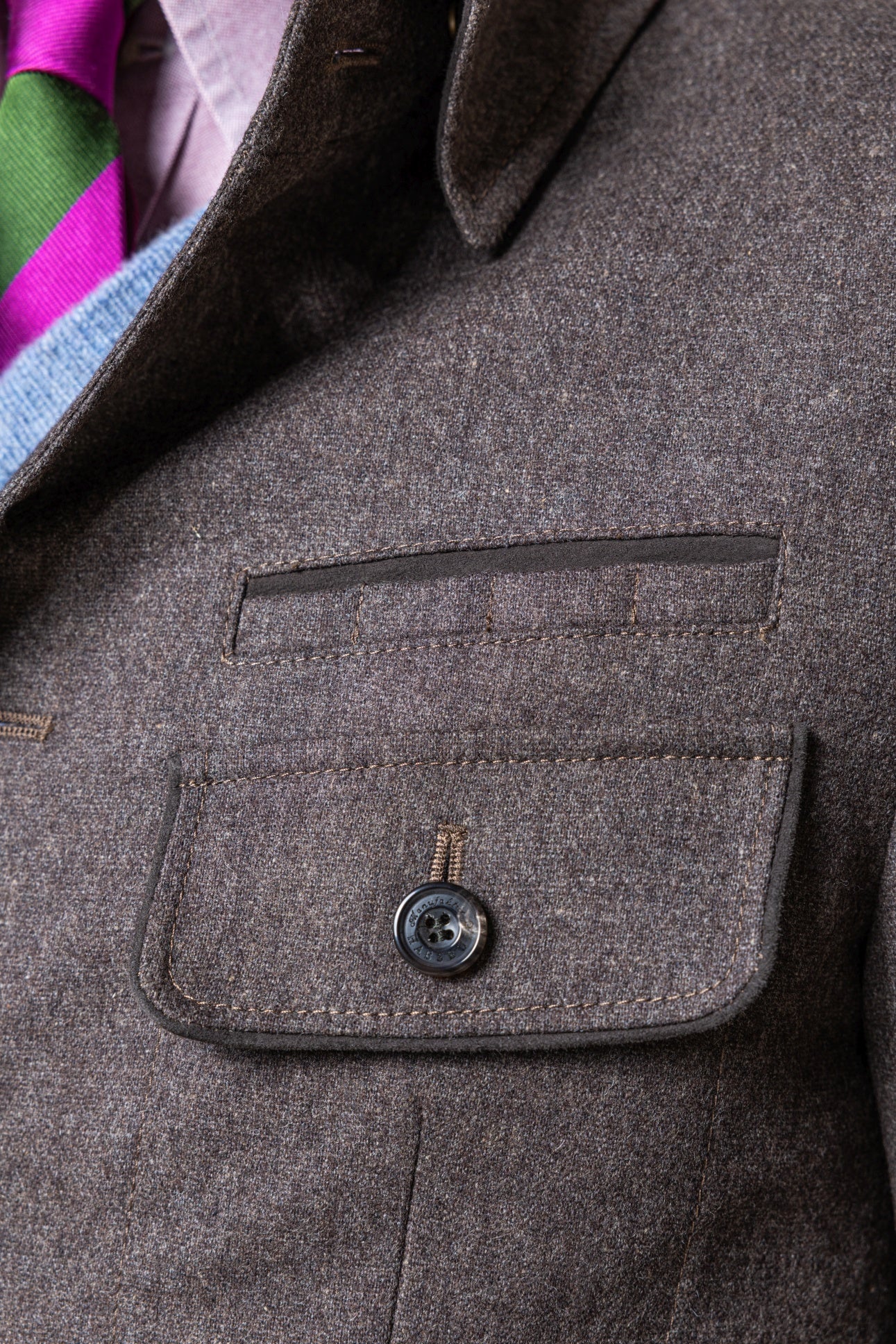 Hunting Jacket Rastenfeld in a Wool Blend