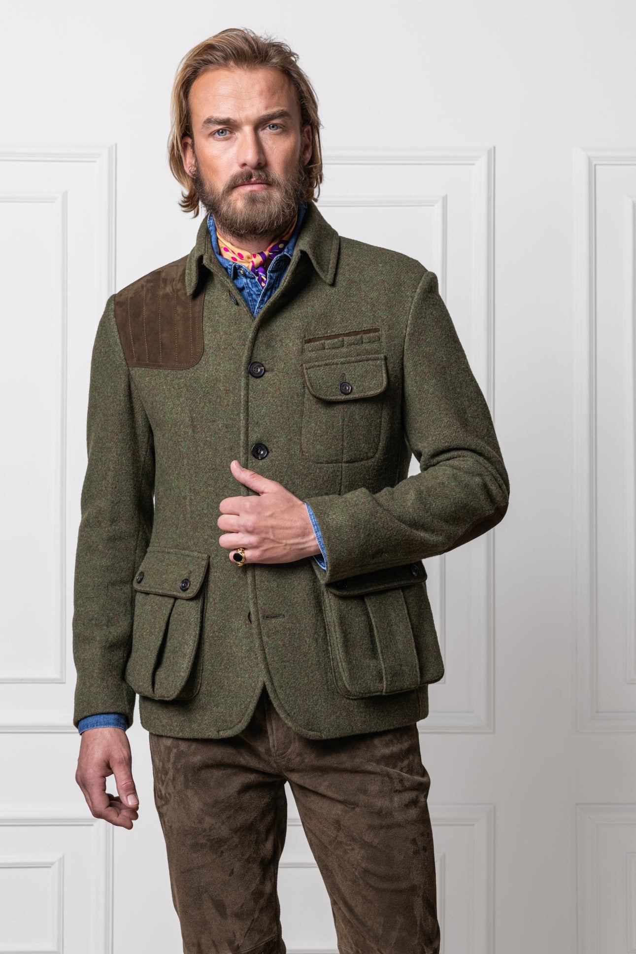 Hunting Jacket Rastenfeld in Loden