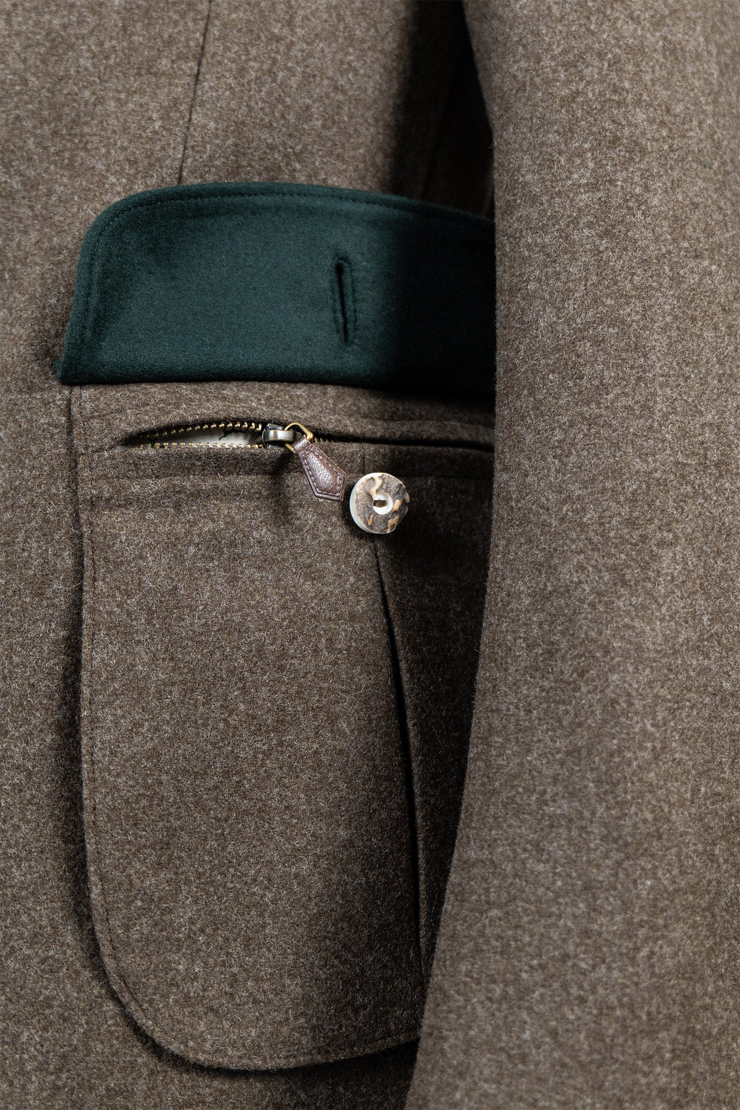 Jacke Salvator in Loden